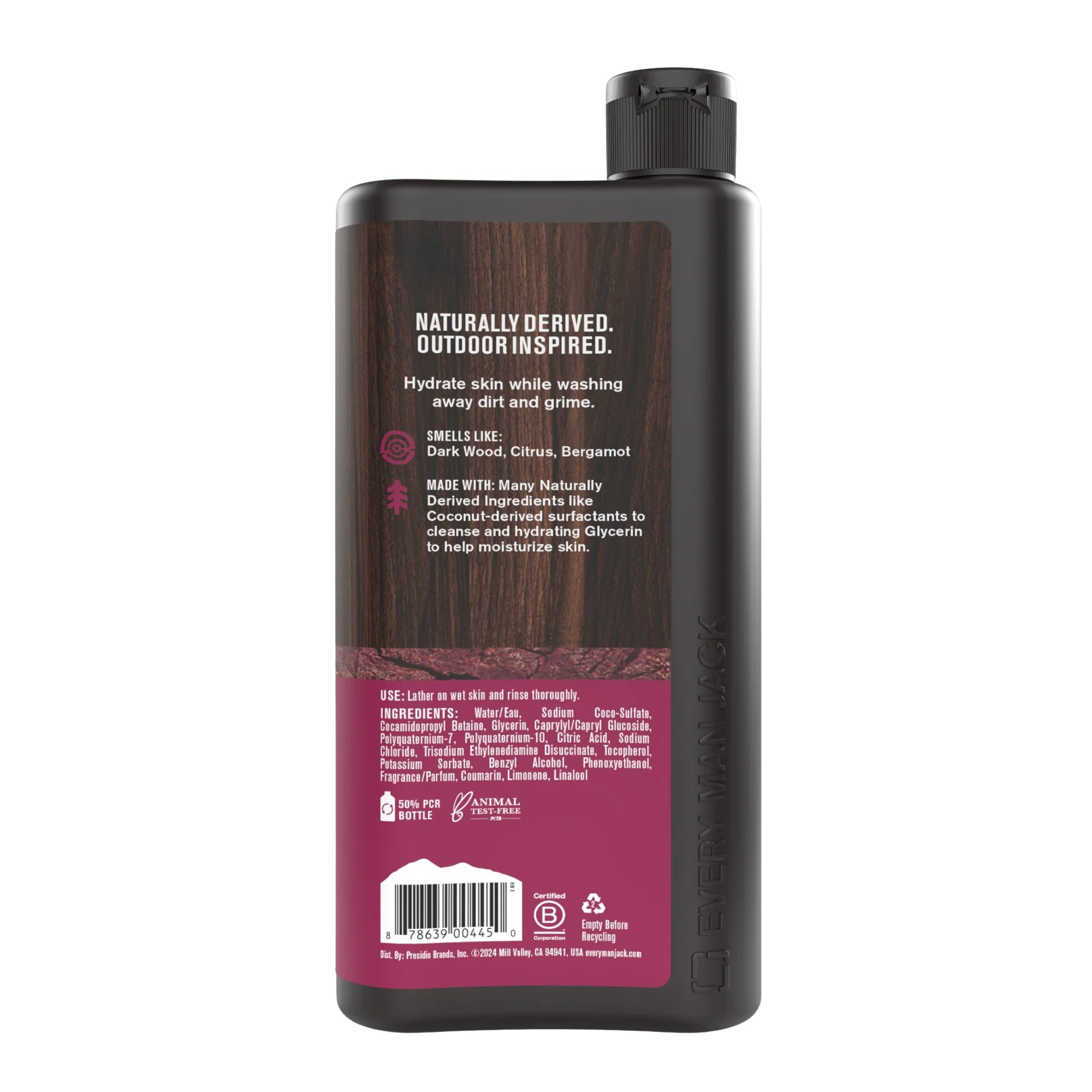 Every Man Jack Men's Body Wash - 16.9 fl oz (500ml)