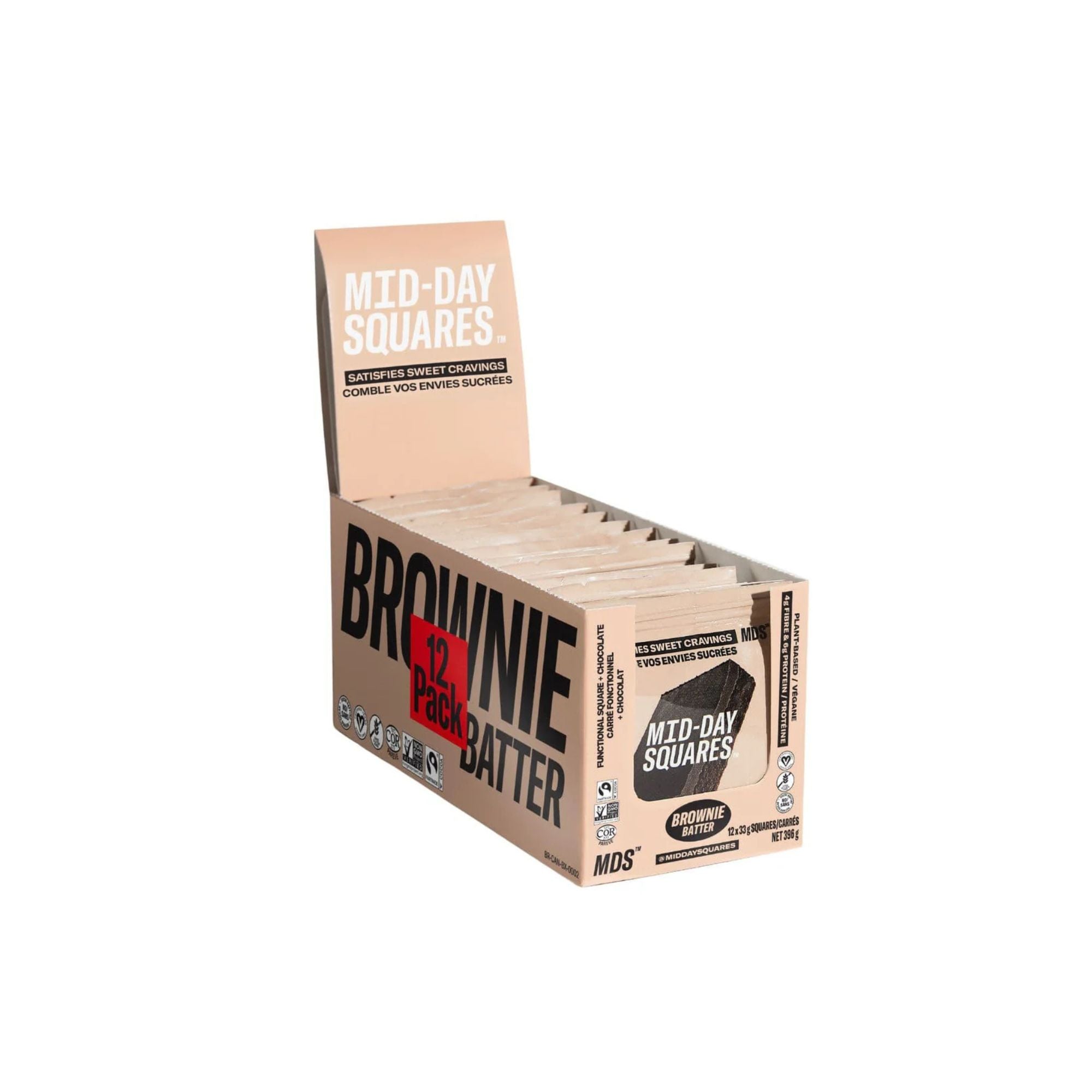 Mid-Day Squares Chocolate bars - 33g (12x)
