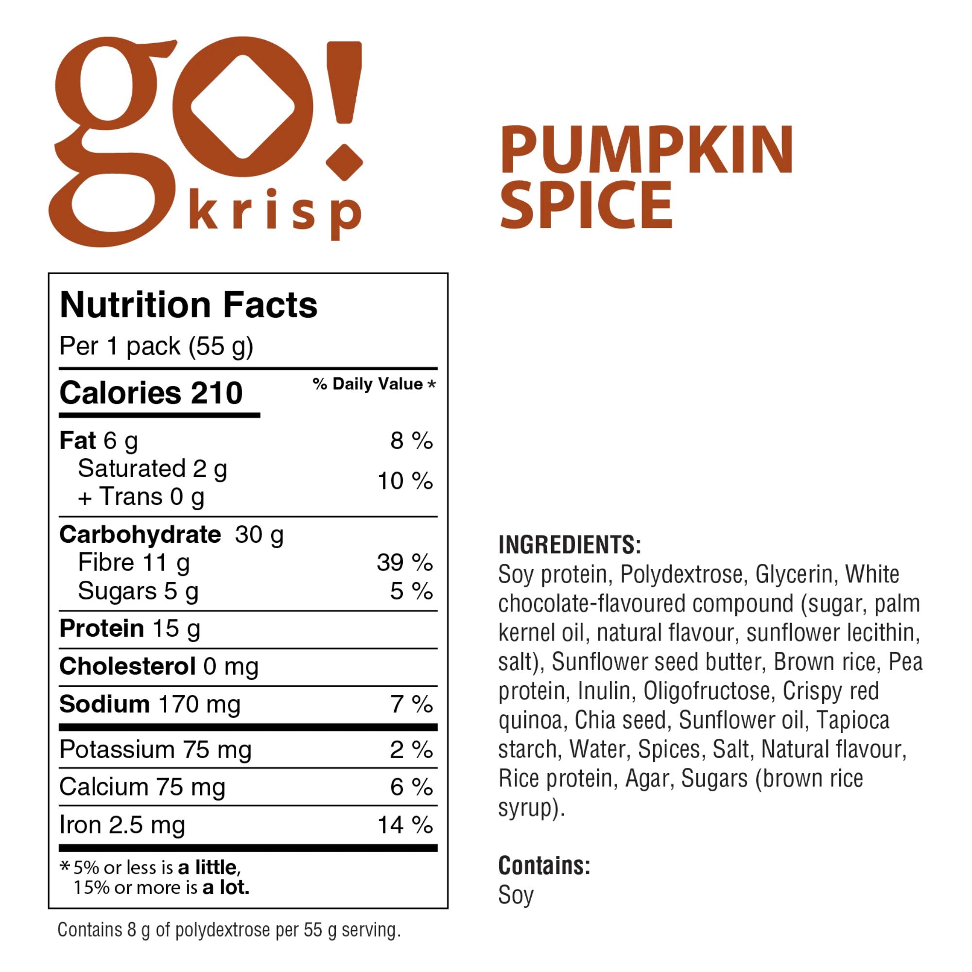 GO Krisp Energy Square (Box of 12)