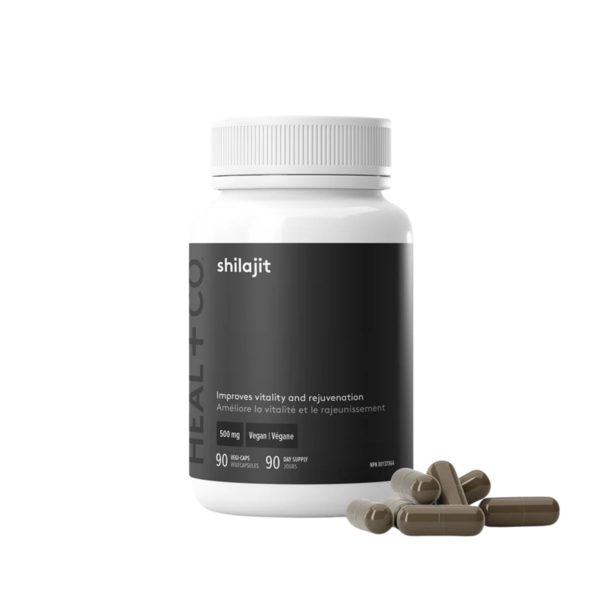 Shilajit Pure Himalayan Energy Boost - 90 capsules