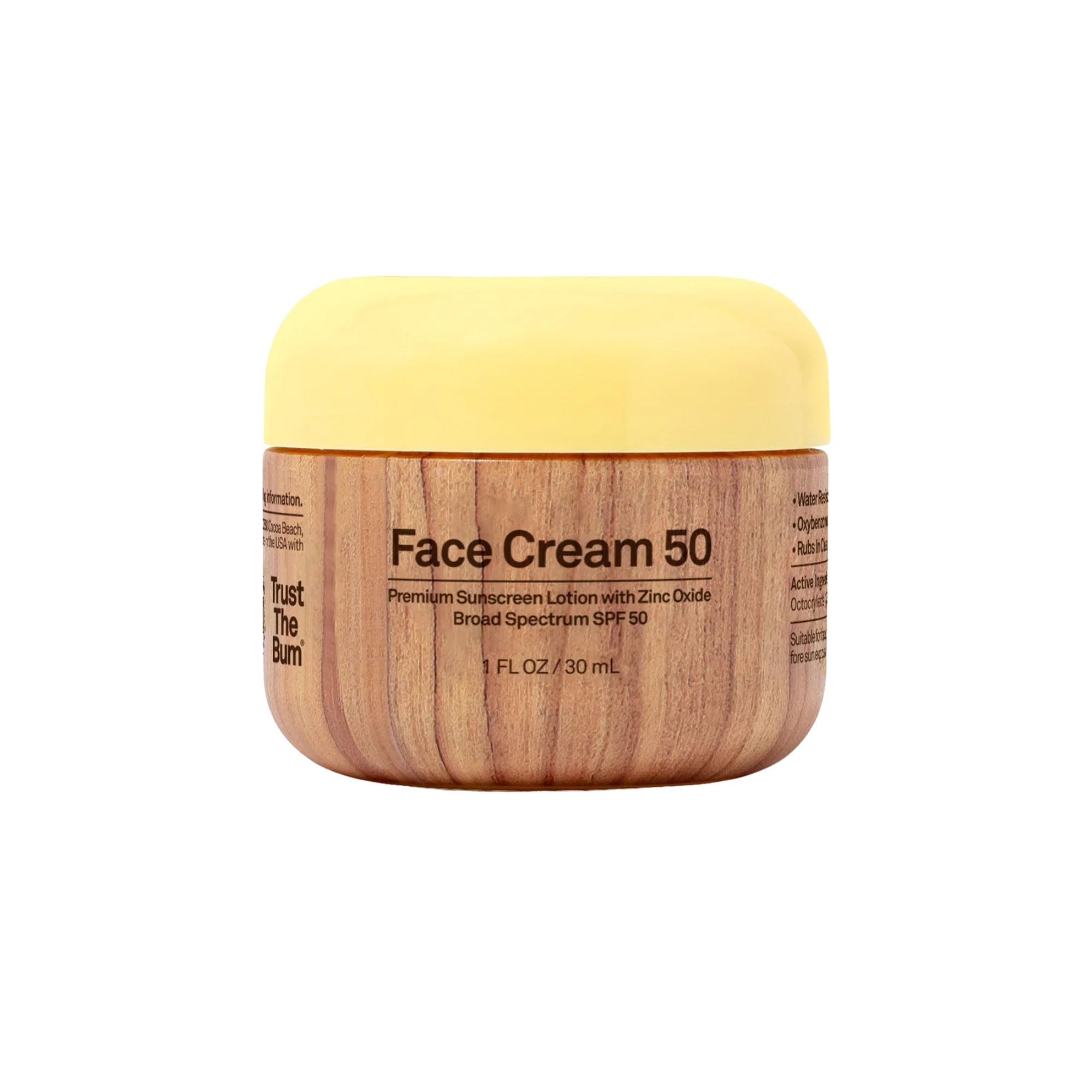 Sun Bum Original SPF 50 Face Cream, 1 fl oz, 30 ml