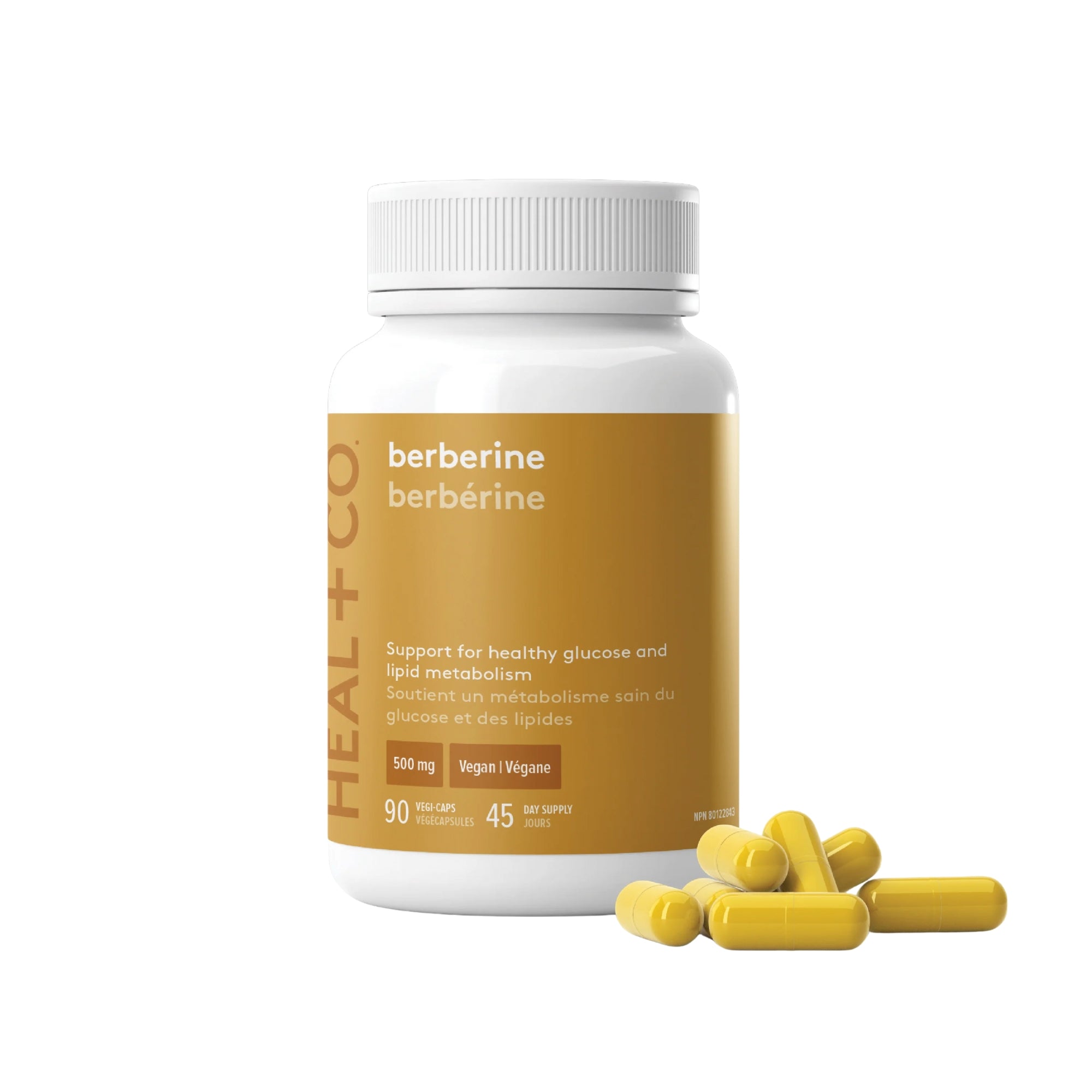 Berberine 500mg - 90 capsules