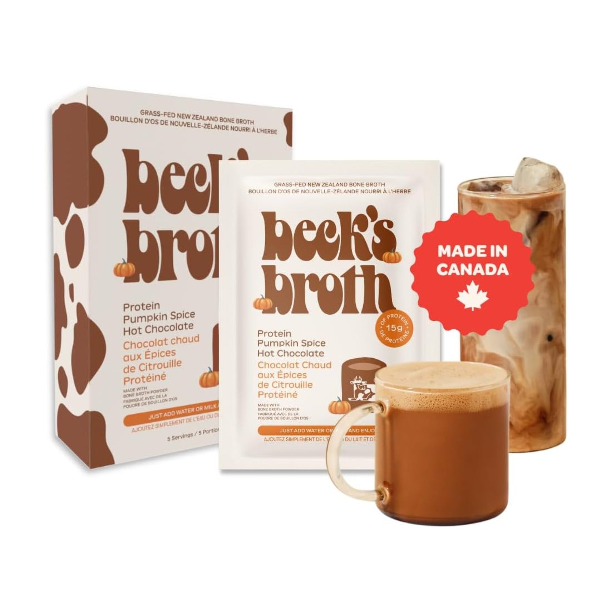 Protein Pumpkin Spice Hot Chocolate (12 Pack Carton)