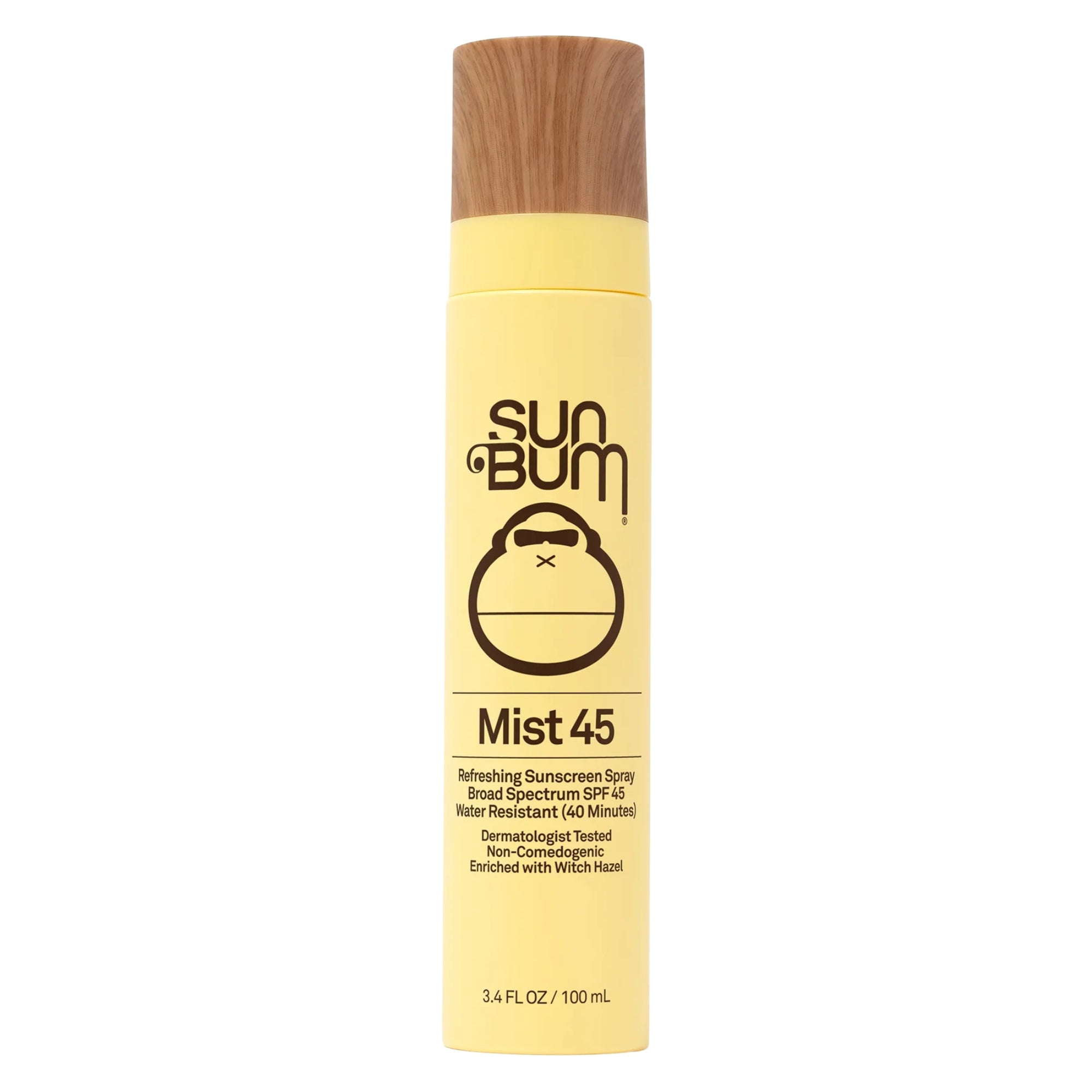 Sun Bum Original SPF 45 Sunscreen Face Mist, 3.4 fl oz, 100 ml