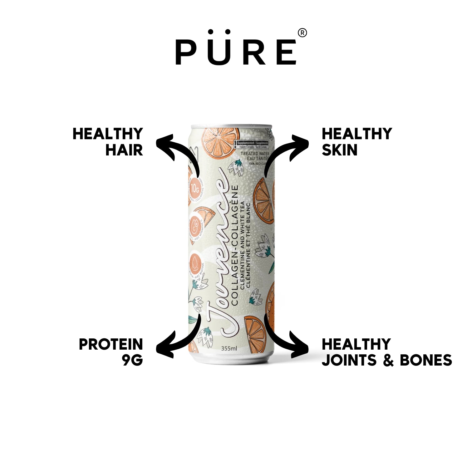 Jouvence collagen drink 355ml (12x)