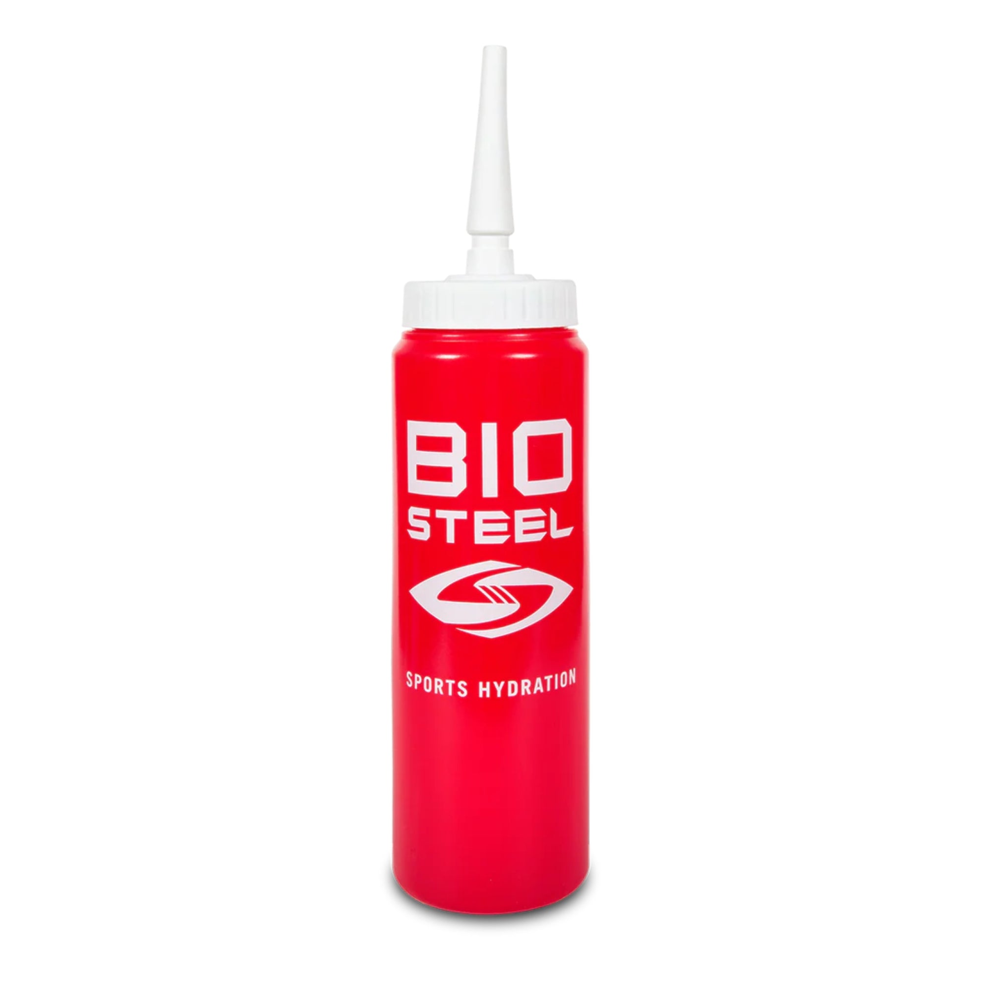 BioSteel Team Sports Water Bottle 900ml, Pro-Grade Squeeze Bottle with Quick-Flow Spout, Leak-Proof, BPA Free