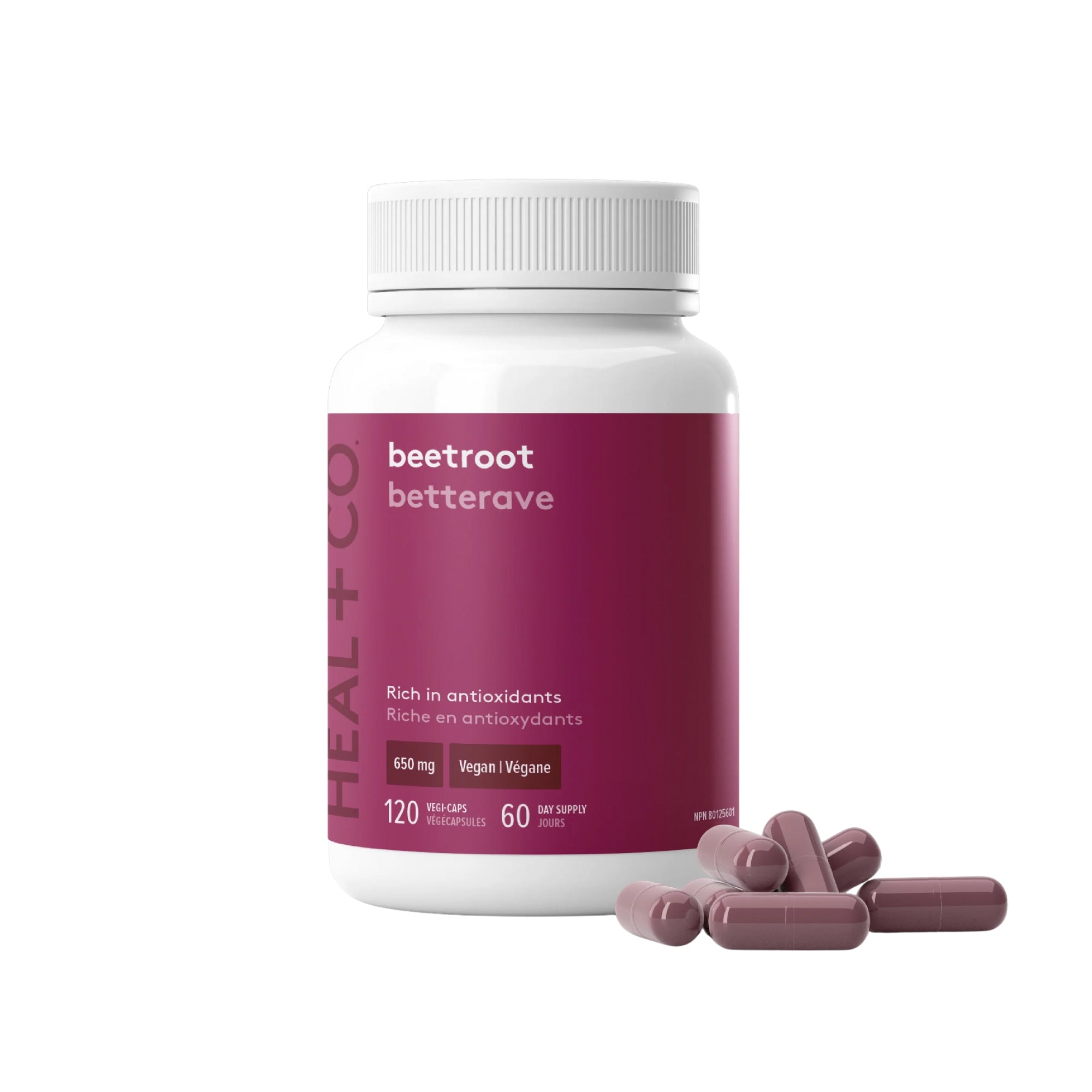 Beetroot 650 mg - 120 capsules