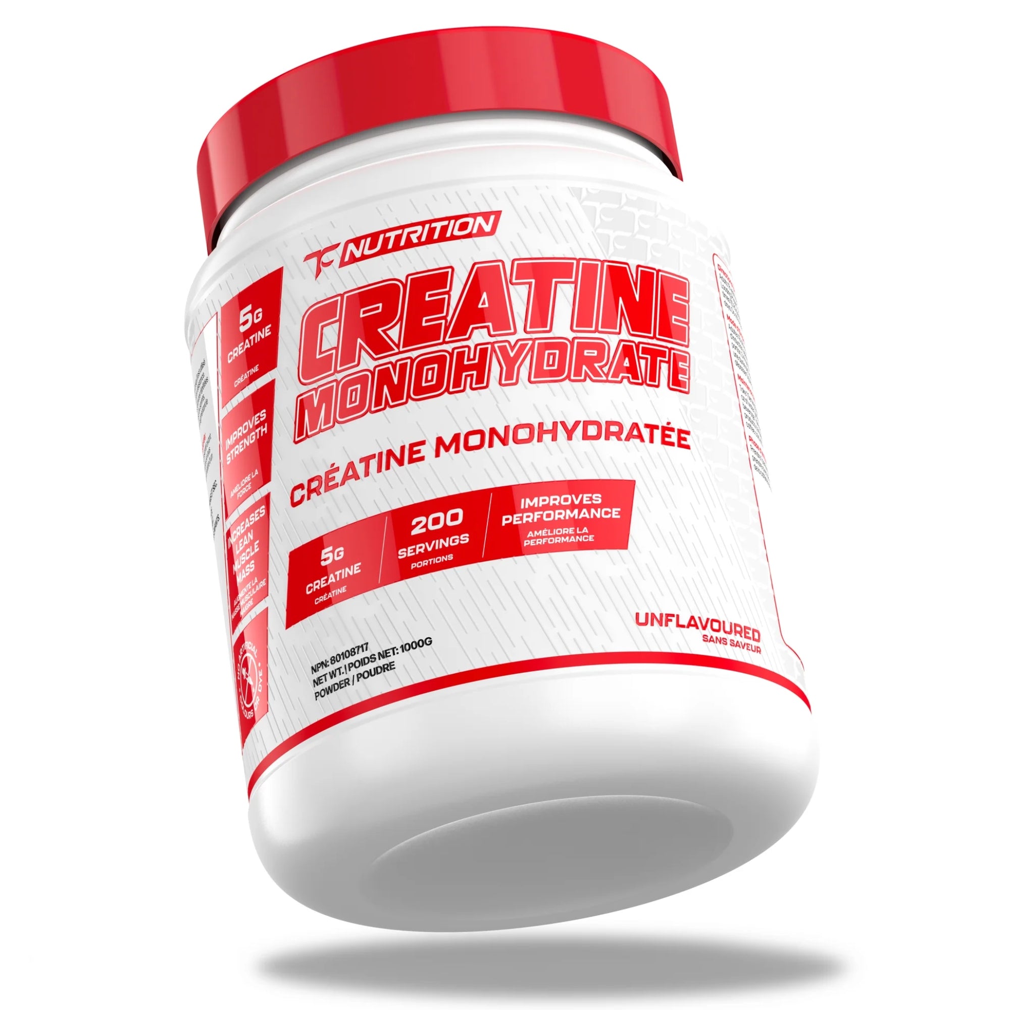Creatine Monohydrate Powder - 200 Servings