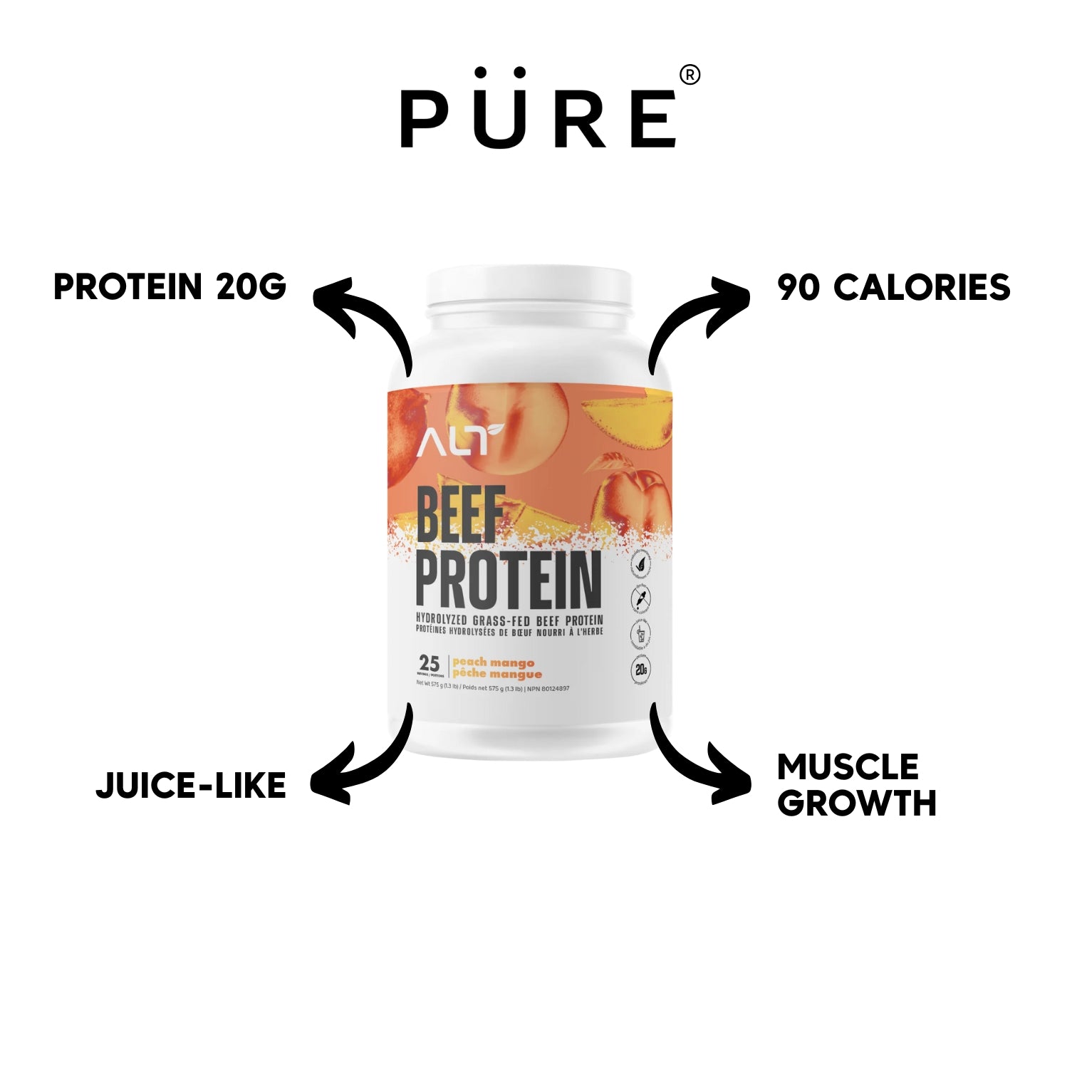 Hydrolyzed Grass-fed Beef Protein