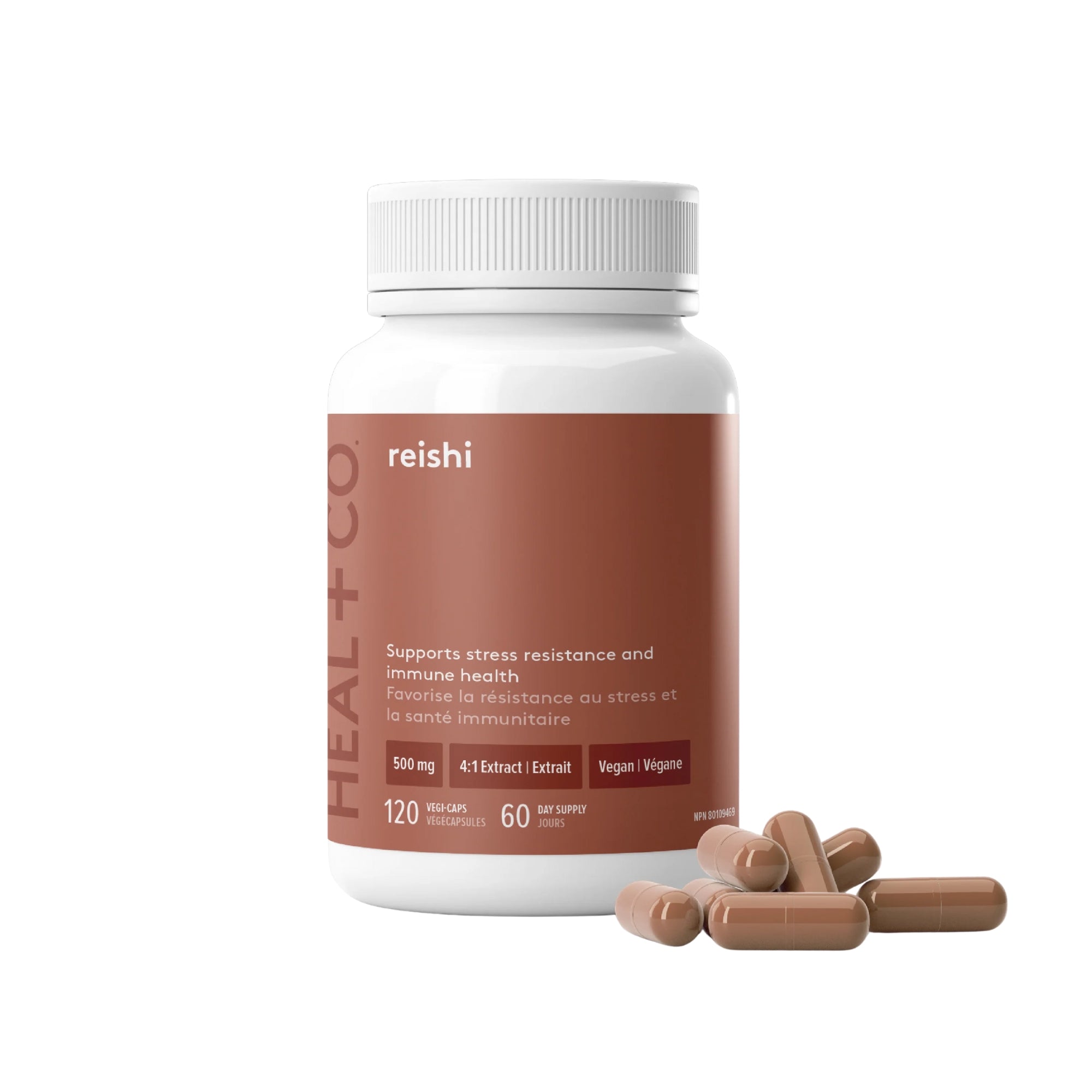 Reishi | Stress and Immune Support 500 mg - 120 capsules
