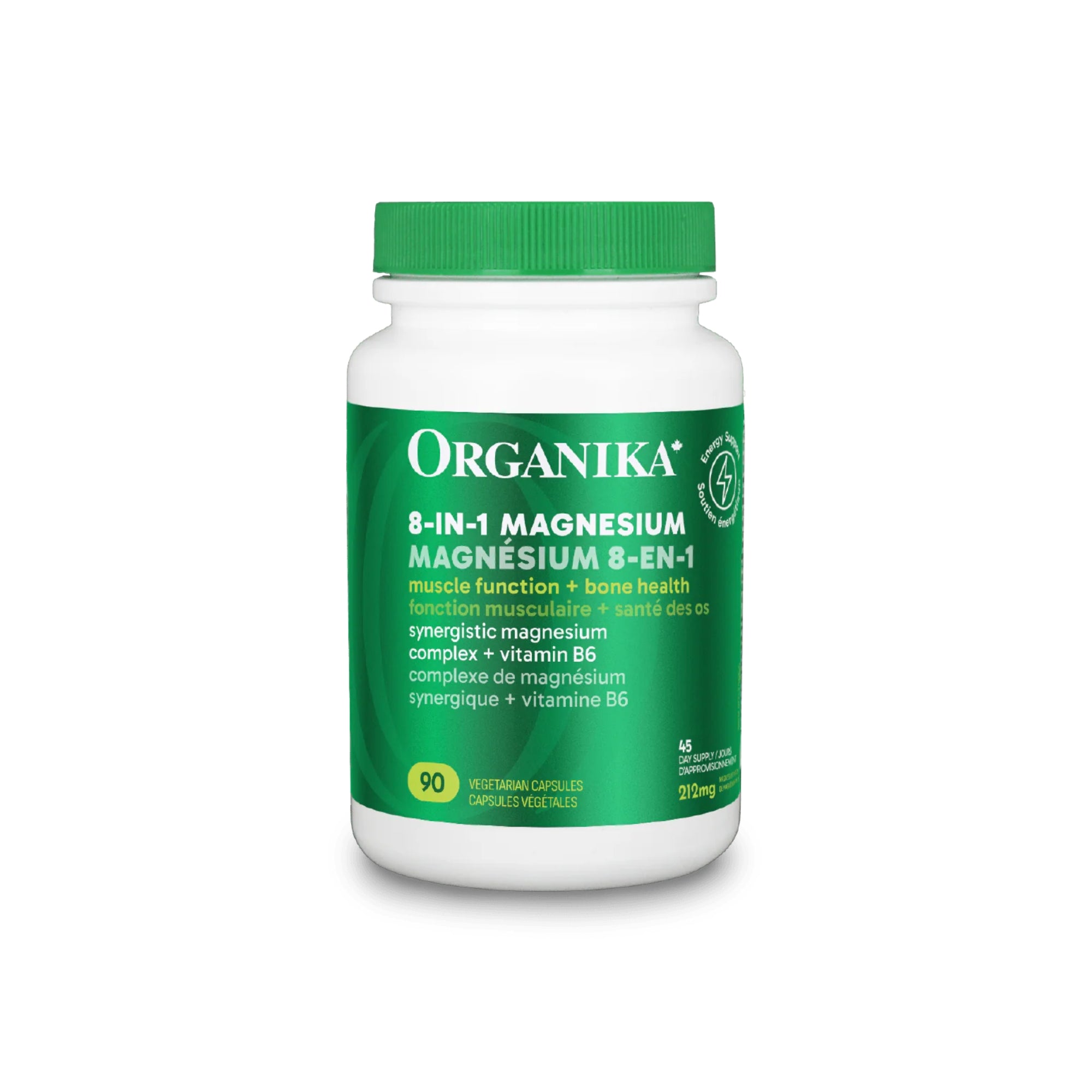 Organika 8-in-1 Magnesium - 90 Capsules