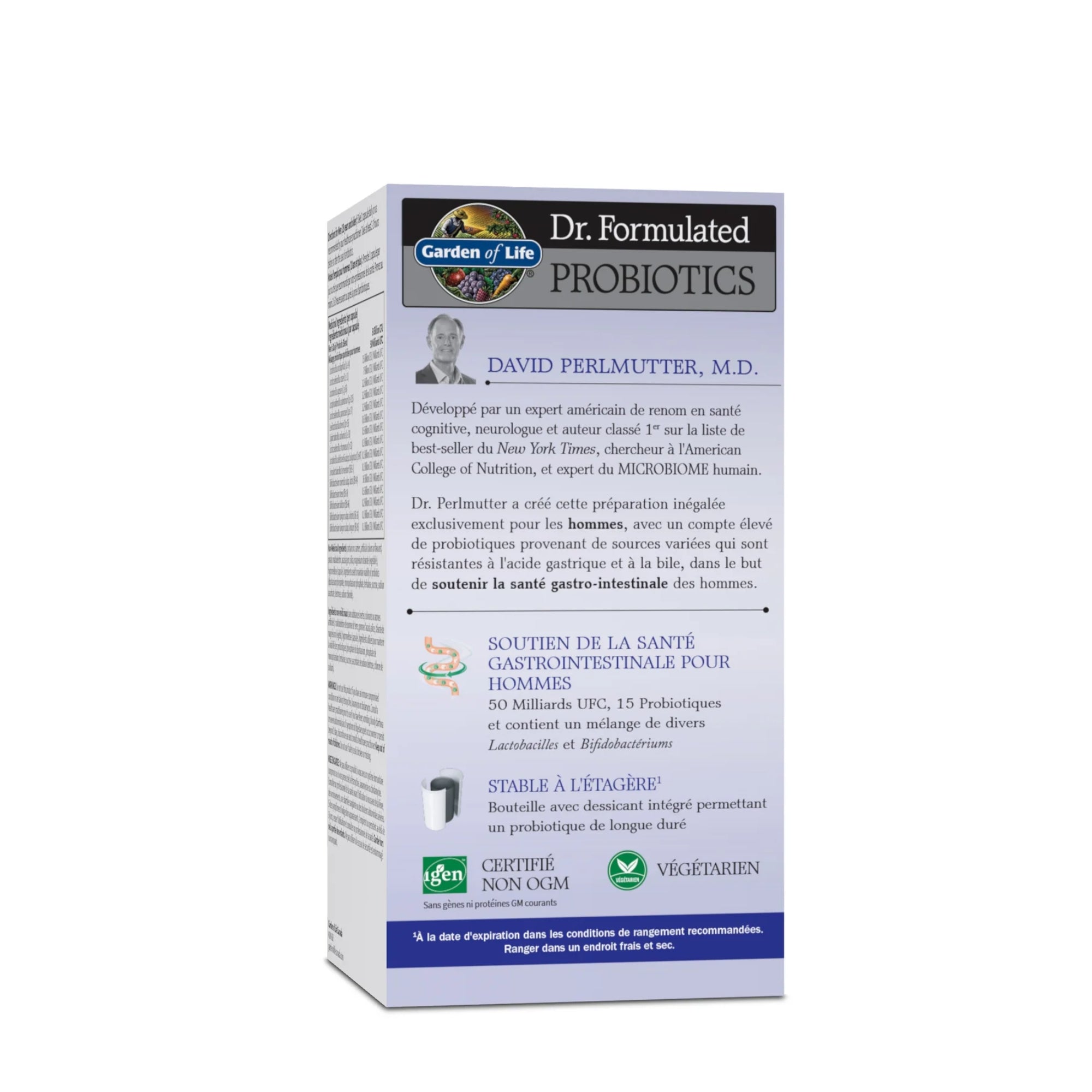 Garden of Life, Dr. Formulated Probiotics, Once Daily Men's, 50 Billion, 30 Vegetarian Capsules