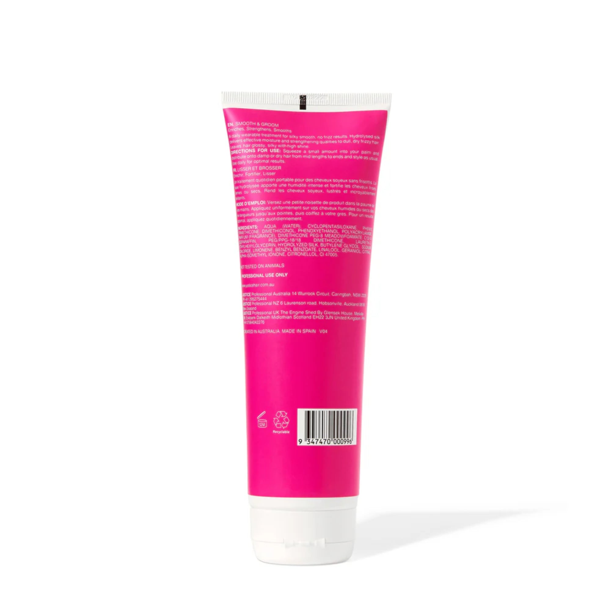 Justice Smooth & Groom Wearable Treatment - 250 ml