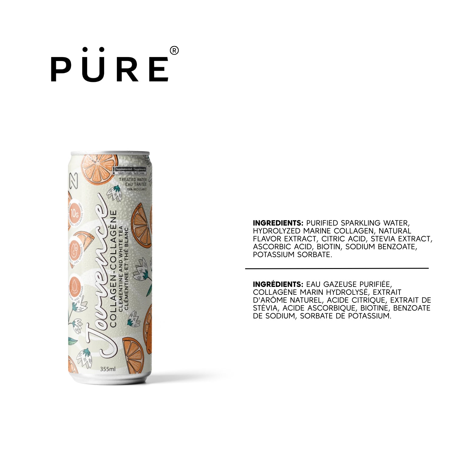 Jouvence collagen drink 355ml (12x)