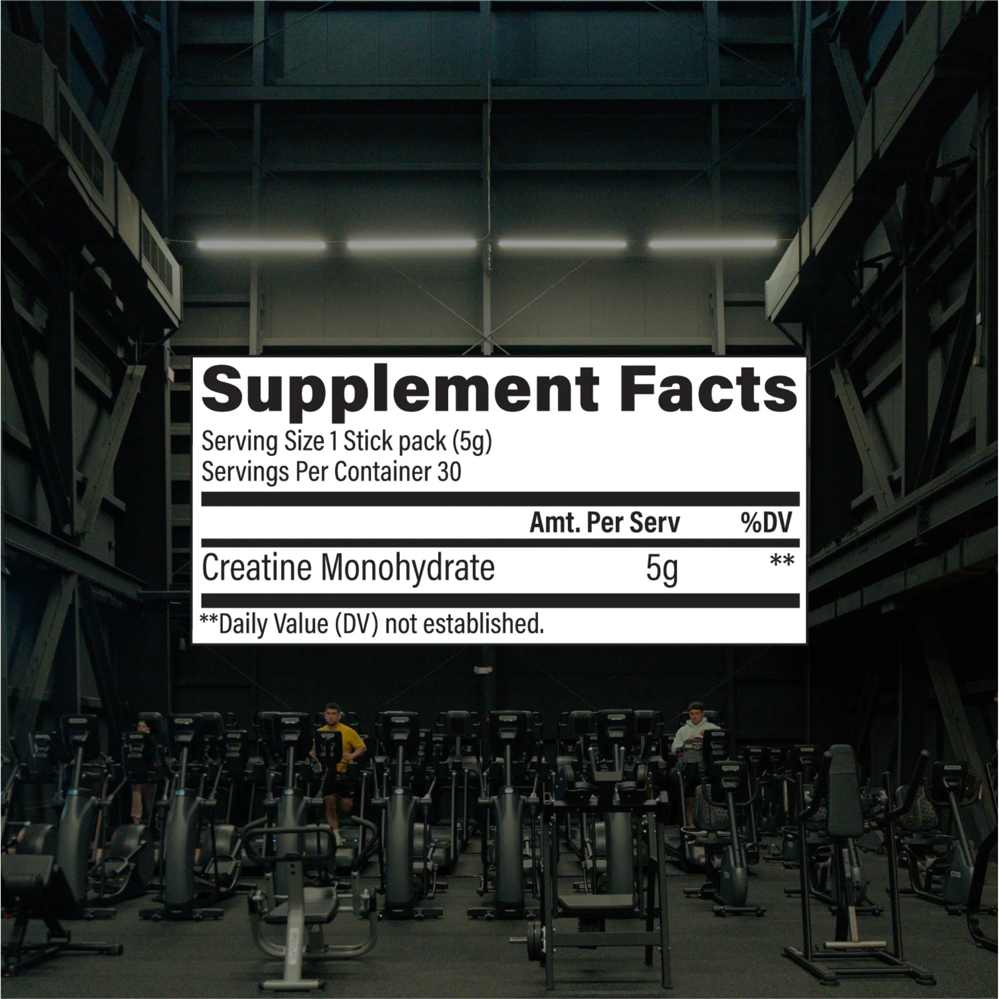 Raw Creatine Monohydrate Unflavoured - 100 Servings