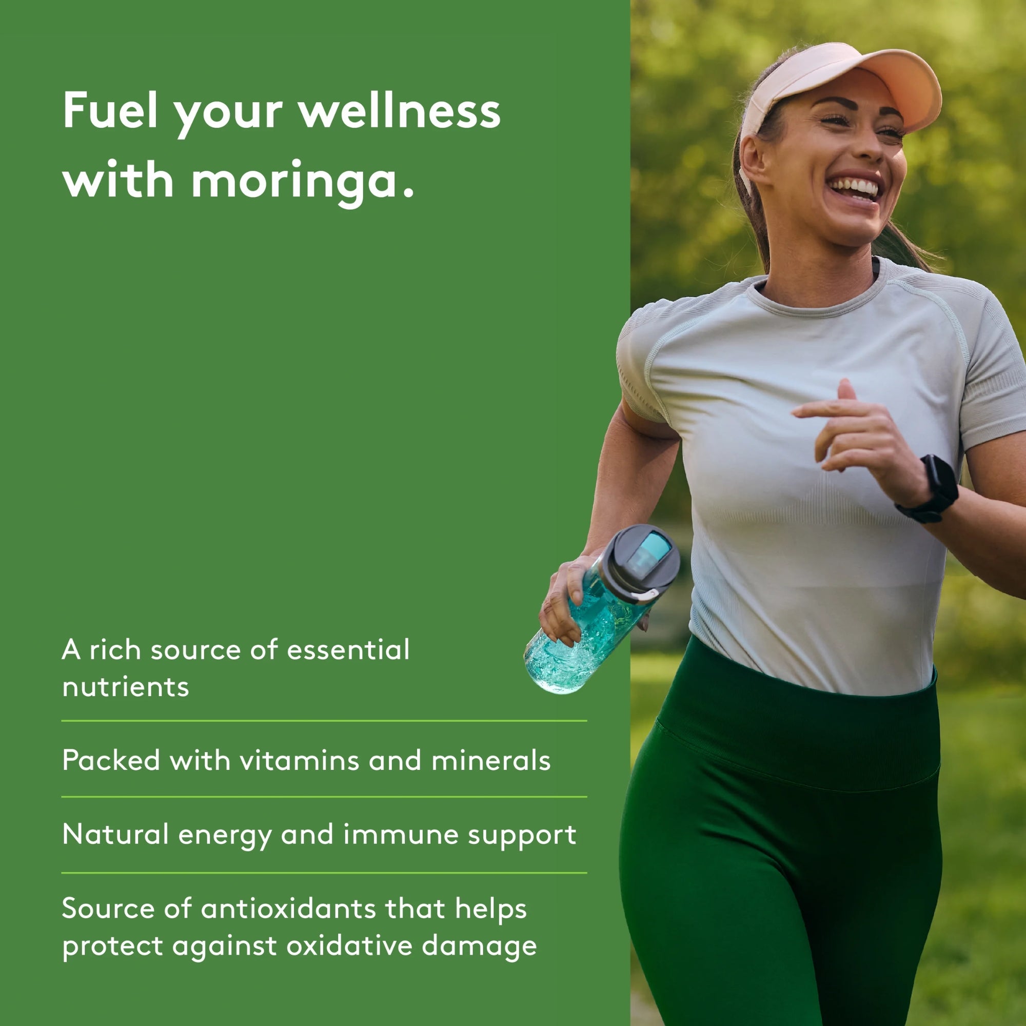 Organic Moringa 600 mg - 120 capsules