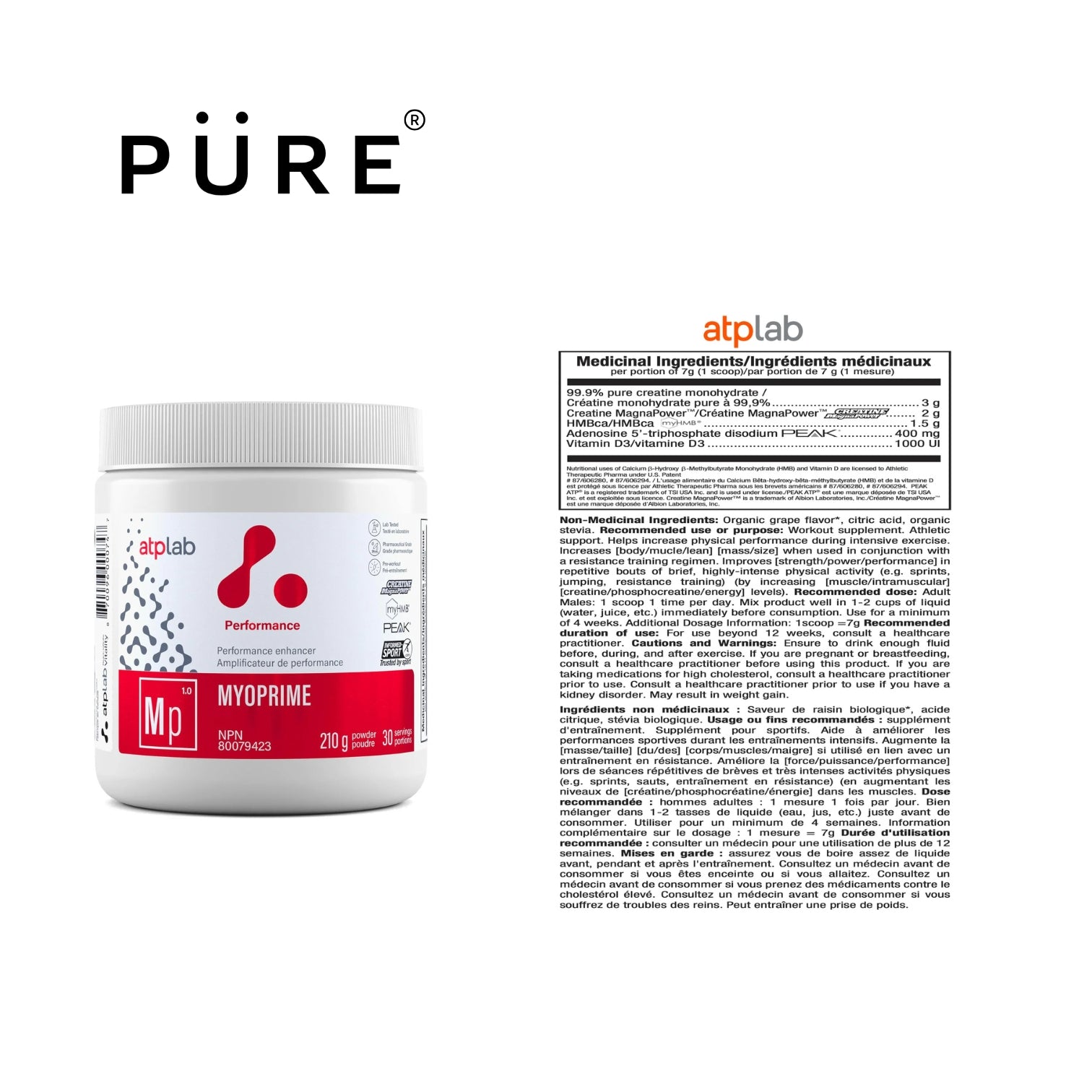 Myoprime 210g