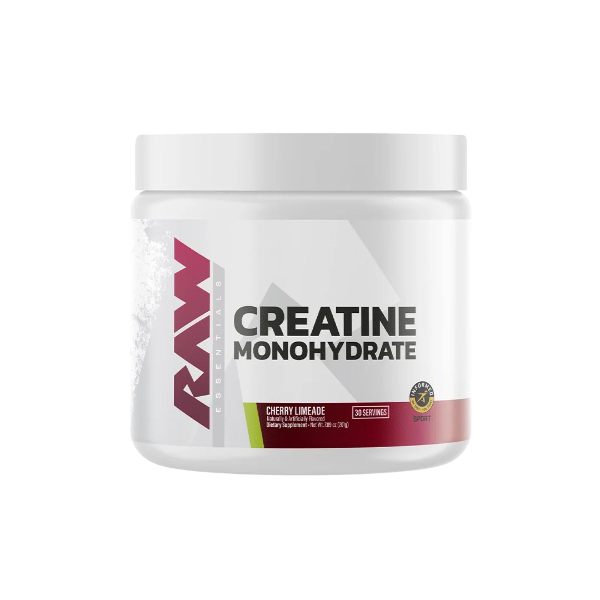Raw Creatine Monohydrate Flavored - 30 Servings