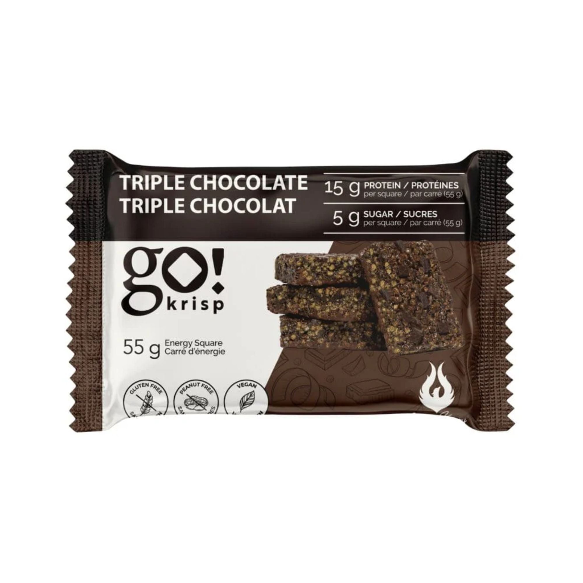 GO Krisp Energy Square (Box of 12)