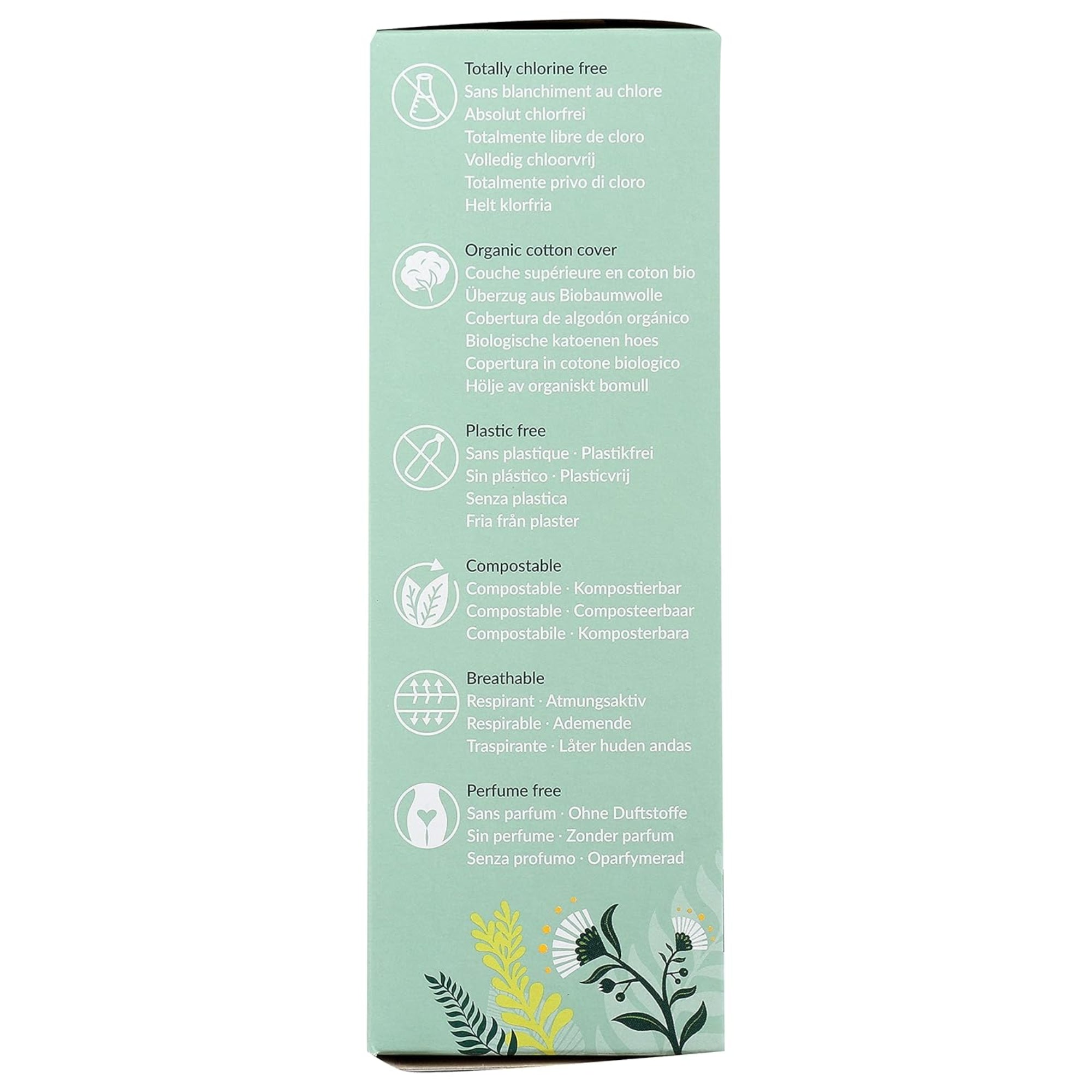 NATRACARE Mini Pant Liners, Unscented, (Pack of 30)