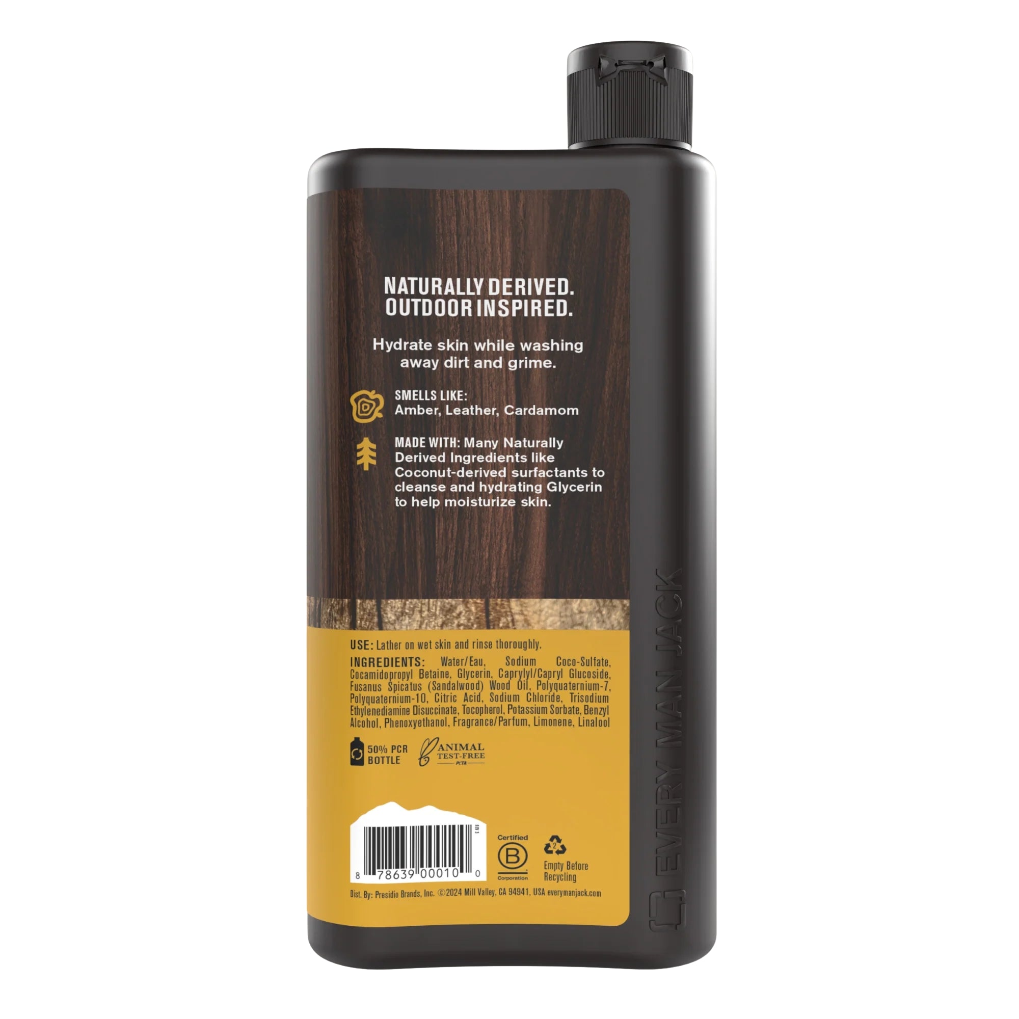 Every Man Jack Men's Body Wash - 16.9 fl oz (500ml)