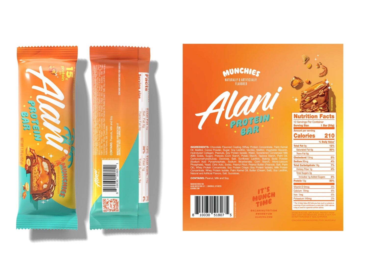 Fit Snacks Protein Bar (12X)