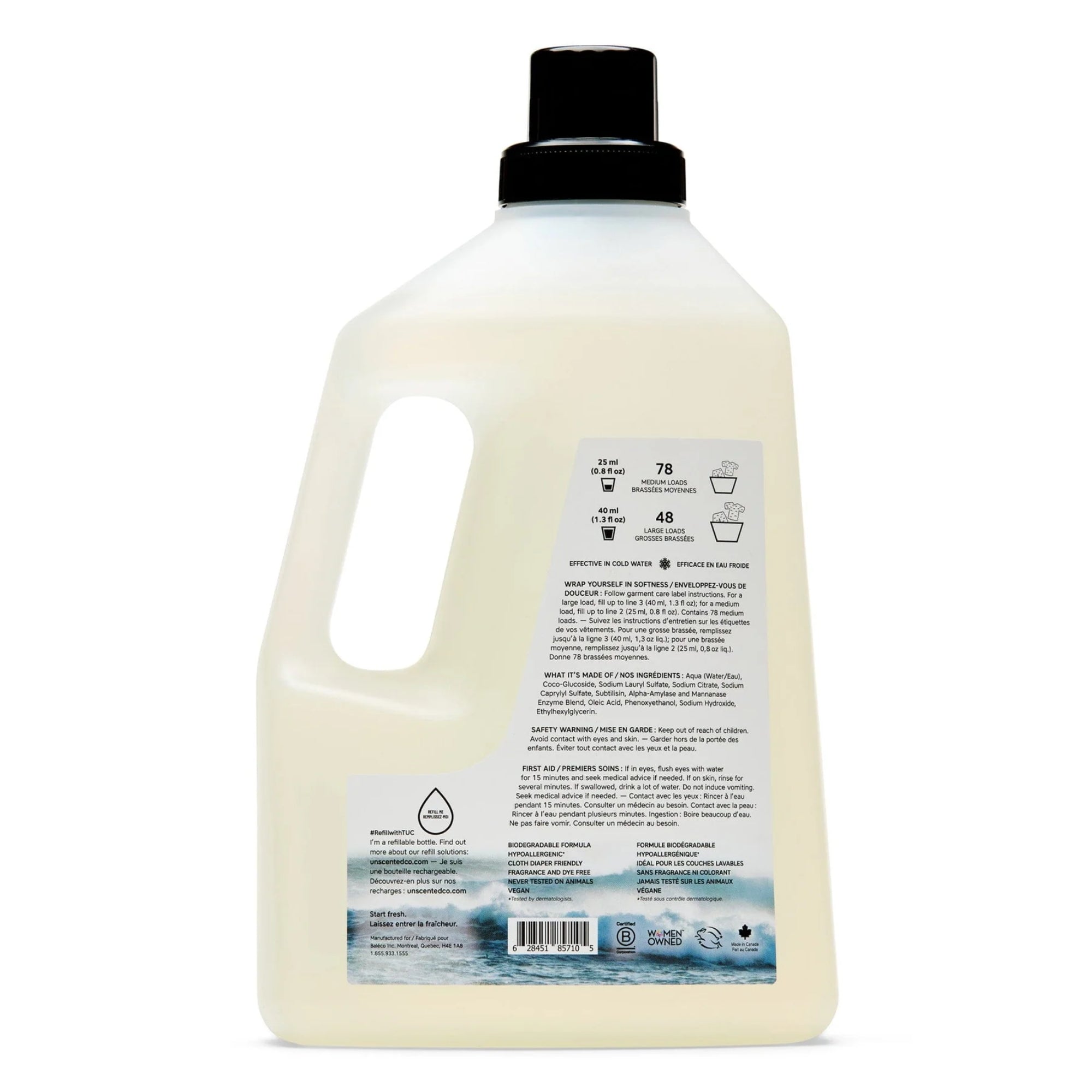 The Unscented Company® Laundry Detergent - 65.9 fl oz (1.95L)