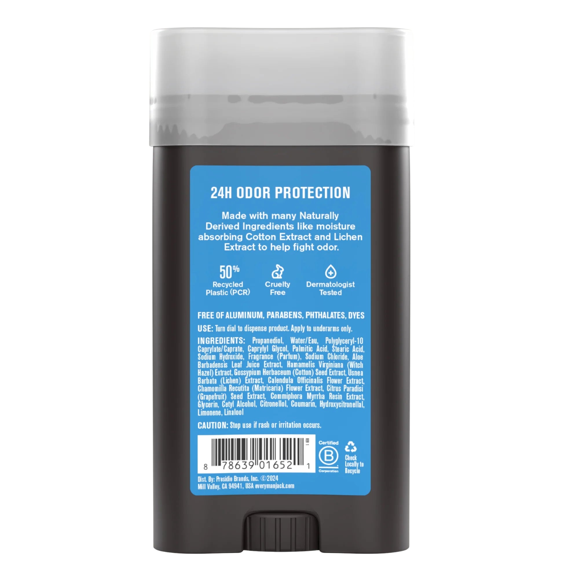 Every Man Jack Men's Aluminum Free Deodorant - 3 oz (85 g)