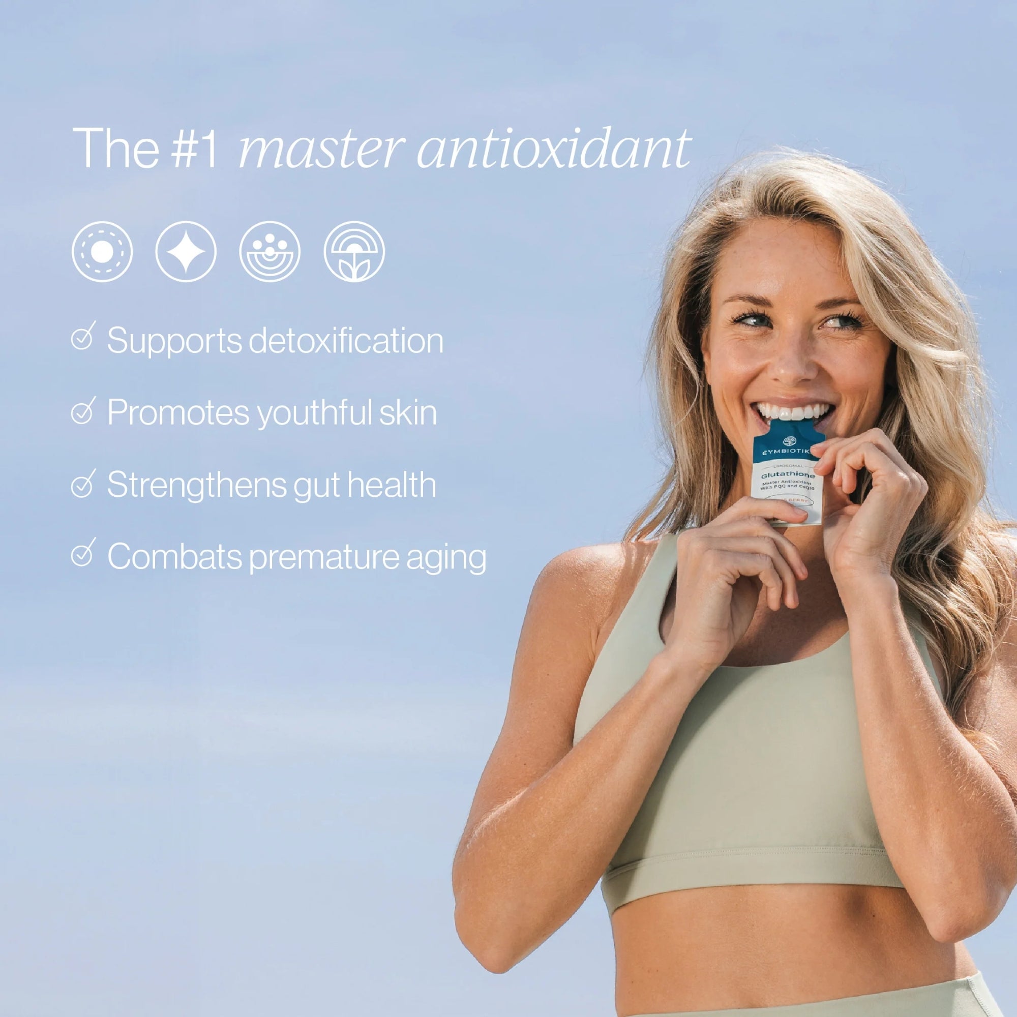 Cymbiotika Liposomal Glutathione — 1 Month Supply