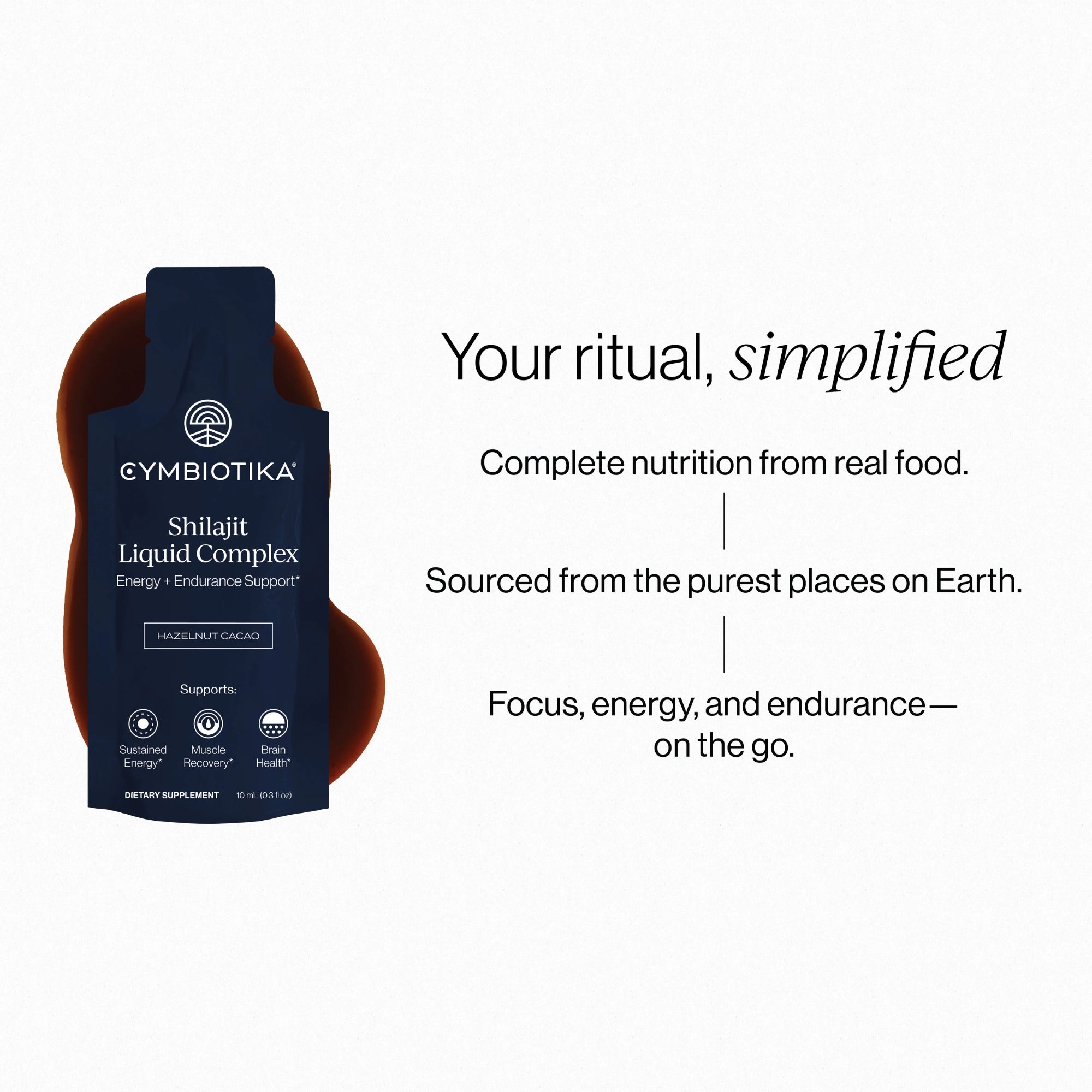 Cymbiotika Shilajit Liquid Complex — 1 Month Supply