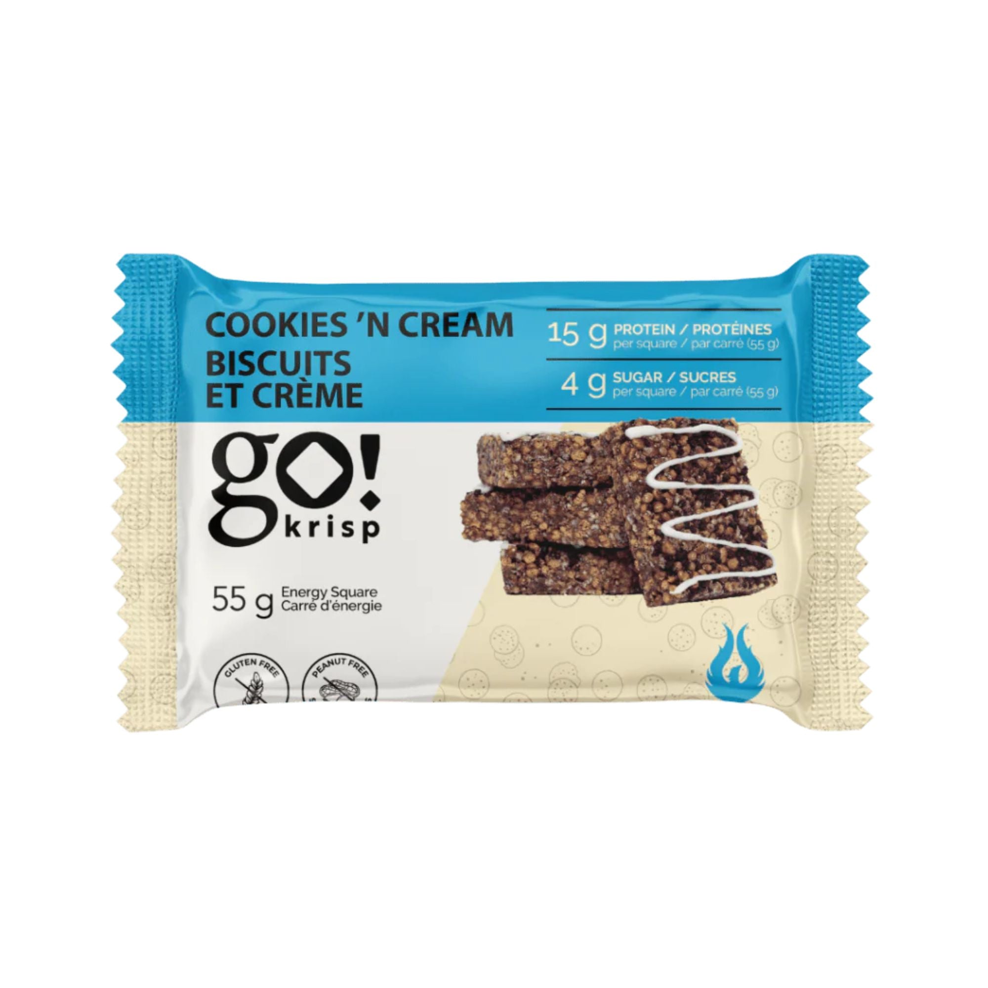 GO Krisp Energy Square (Box of 12)