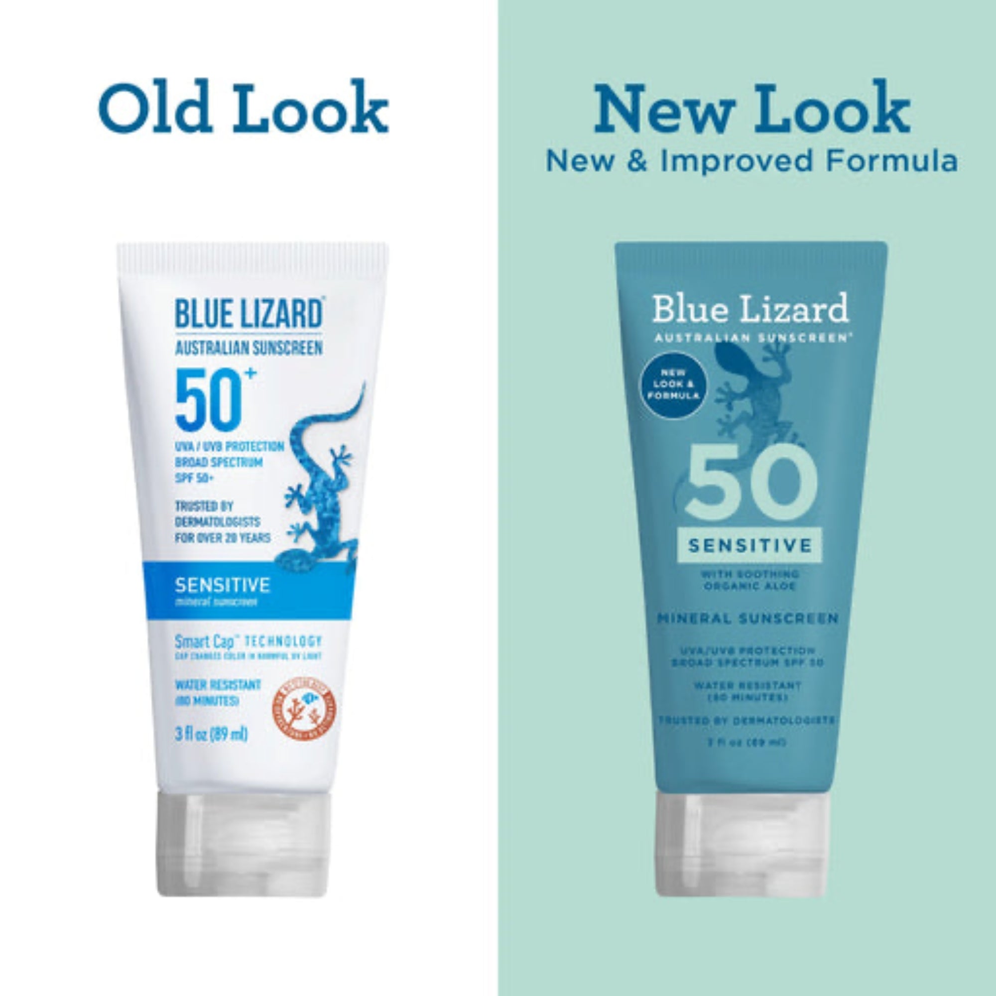 Blue Lizard Sensitive Mineral Sunscreen Lotion SPF 50 – Broad-Spectrum, Hypoallergenic Protection