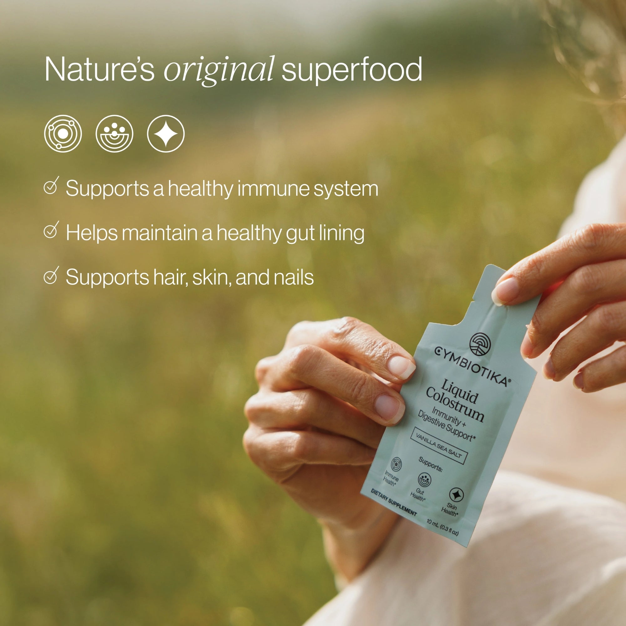 Cymbiotika Liquid Colostrum — 1 Month Supply