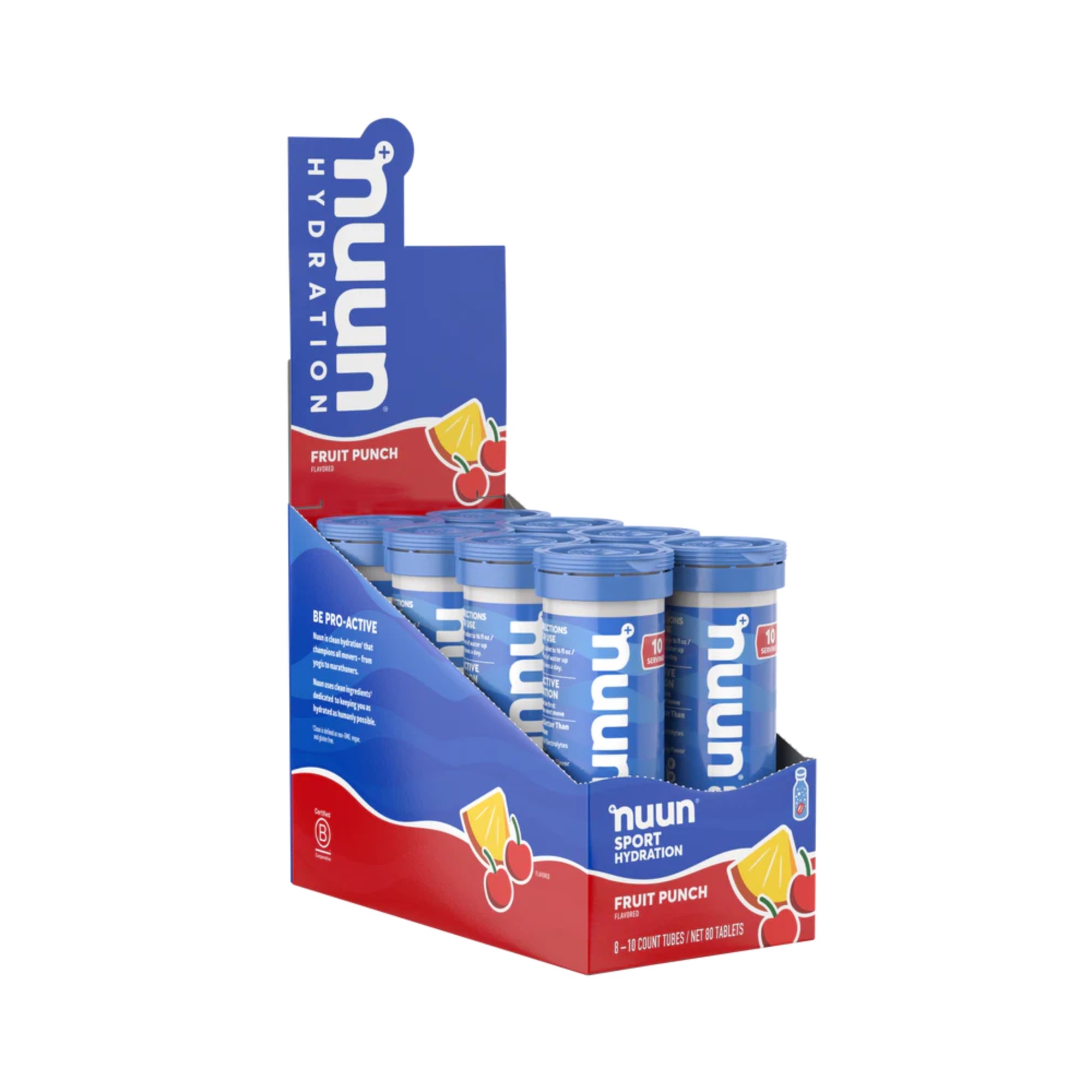 Nuun Sport Hydration, Effervescent Electrolyte Drink Tablets, 8-Pack