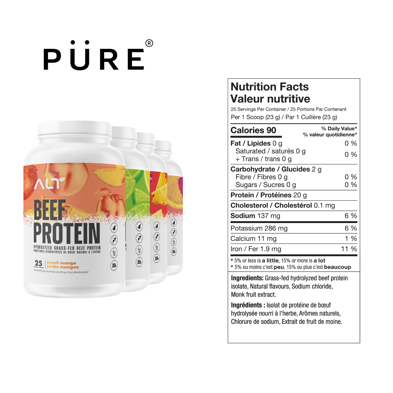 Hydrolyzed Grass-fed Beef Protein