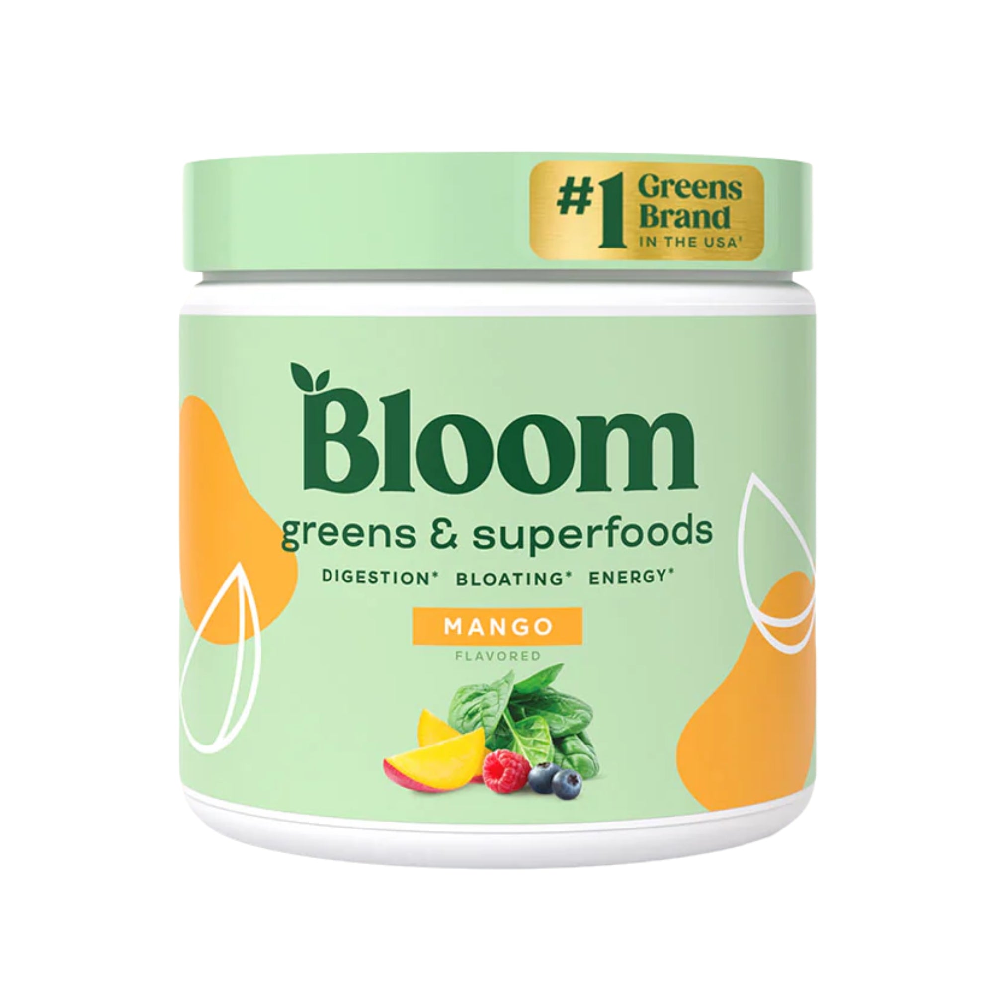 Bloom Greens & Superfoods Mango 4.66 oz, 132 g