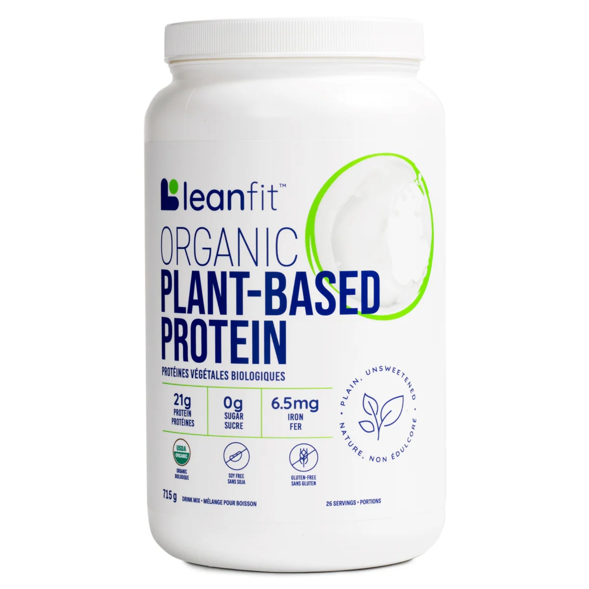 LEANFIT ORGANIC PLANT-BASED PROTEIN™ 715G
