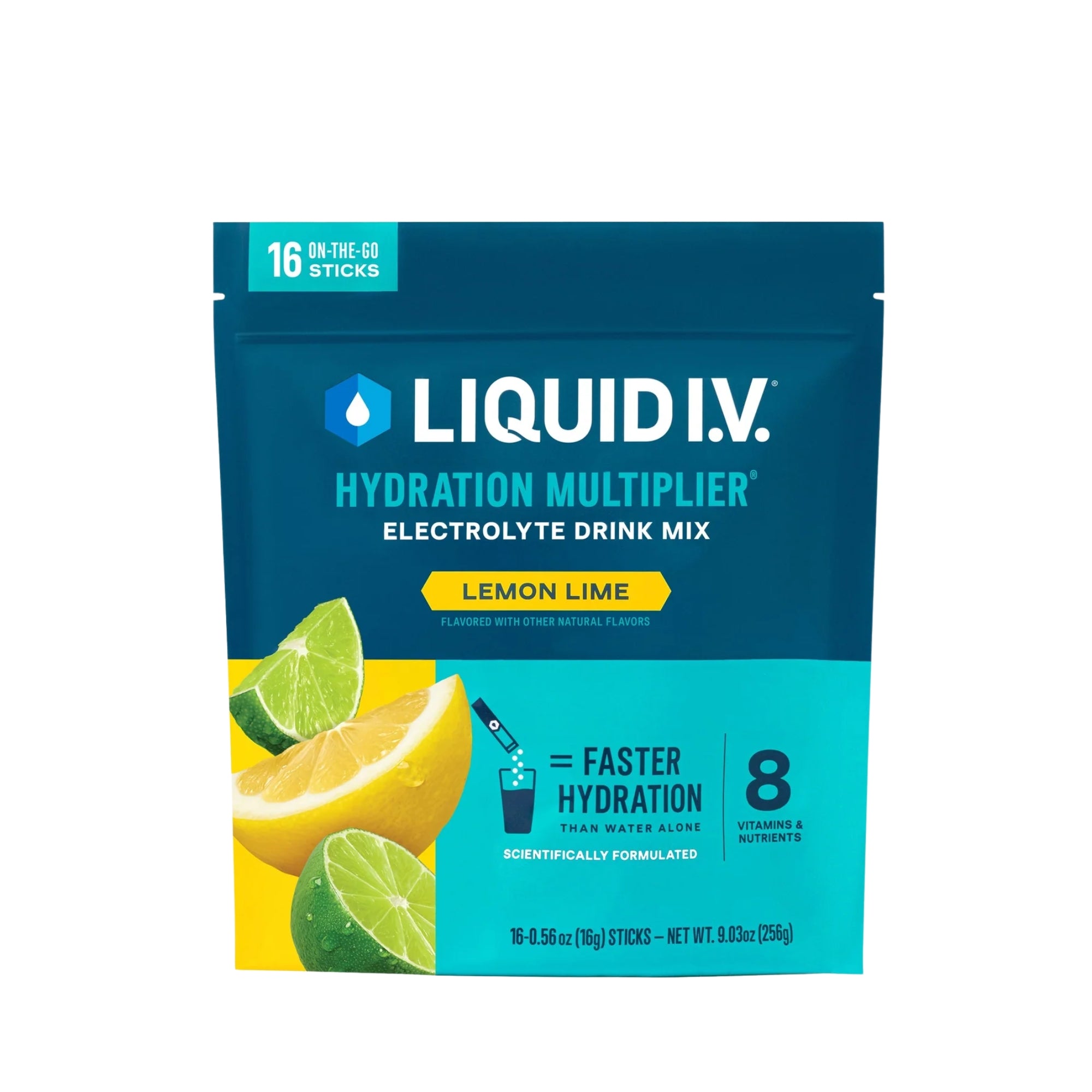 Liquid I.V., Hydration Multiplier®, Electrolyte Drink Mix, 16 Stick Packs
