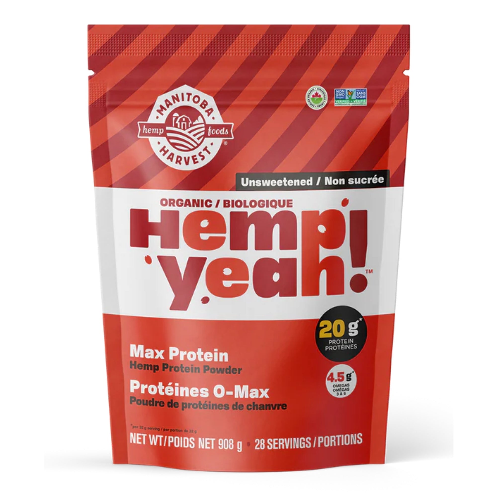 HEMP YEAH! MAX PROTEIN UNSWEETENED