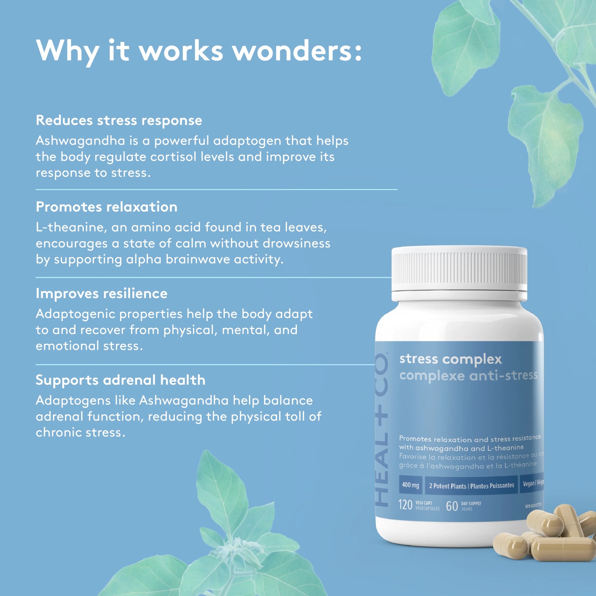 Stress Complex 500 mg - 120 capsules