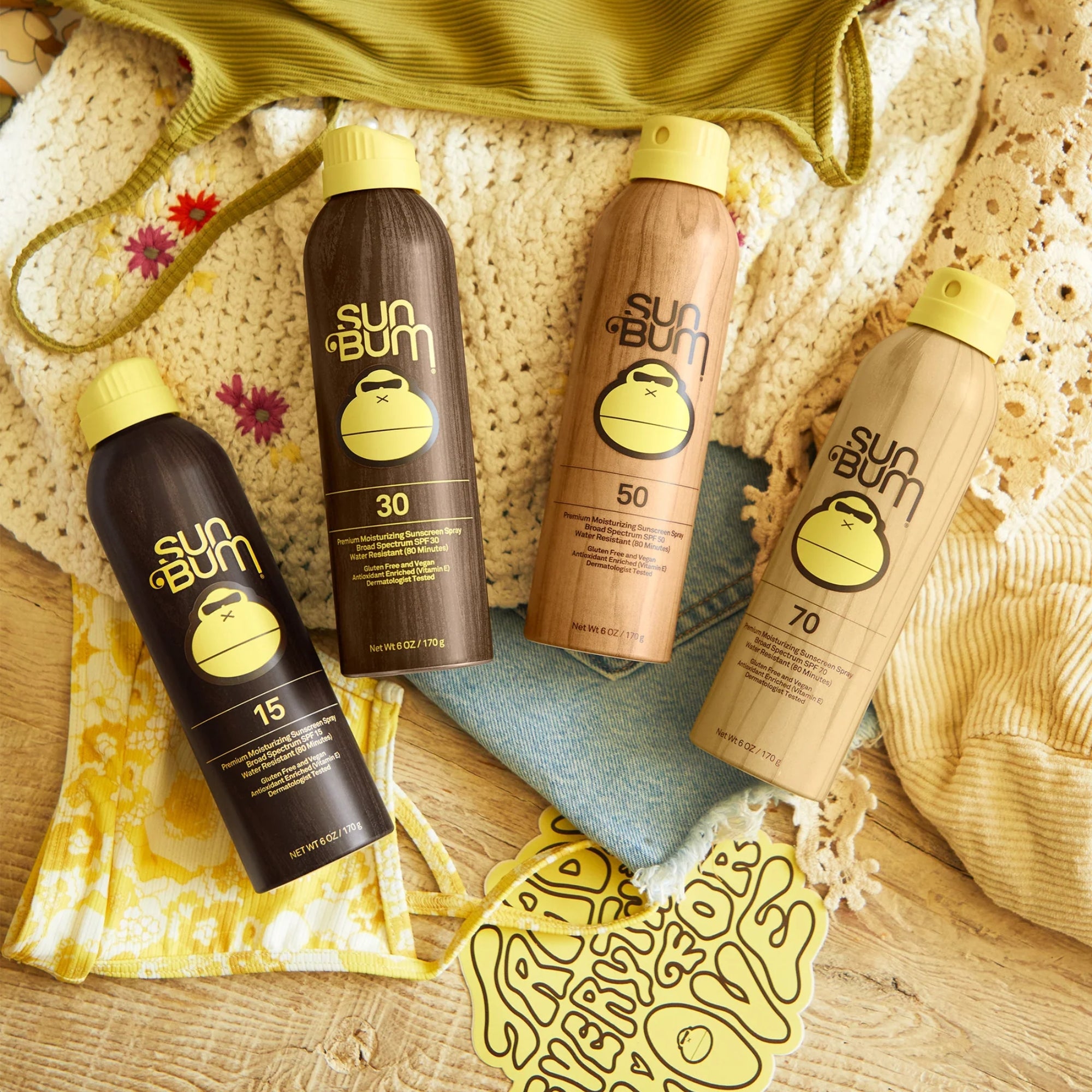 Sun Bum Moisturizing Sunscreen Continuous Spray SPF 30, 6 fl oz, 177ml