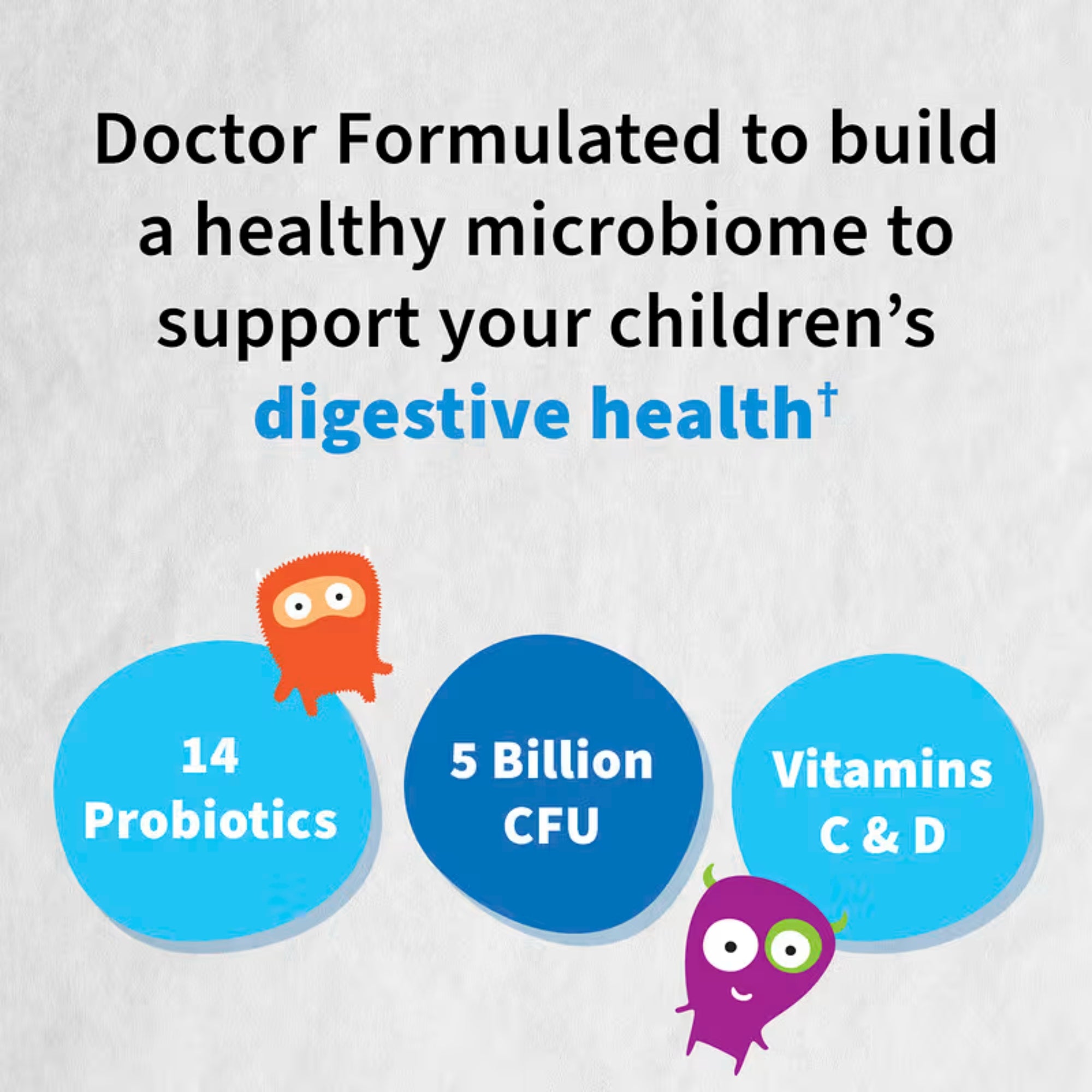 Garden of Life, Dr. Formulated Probiotics, Organic Kids + Probiotics + Vitamins C & D, Tasty Organic Berry Cherry, 30 Yummy Chewables