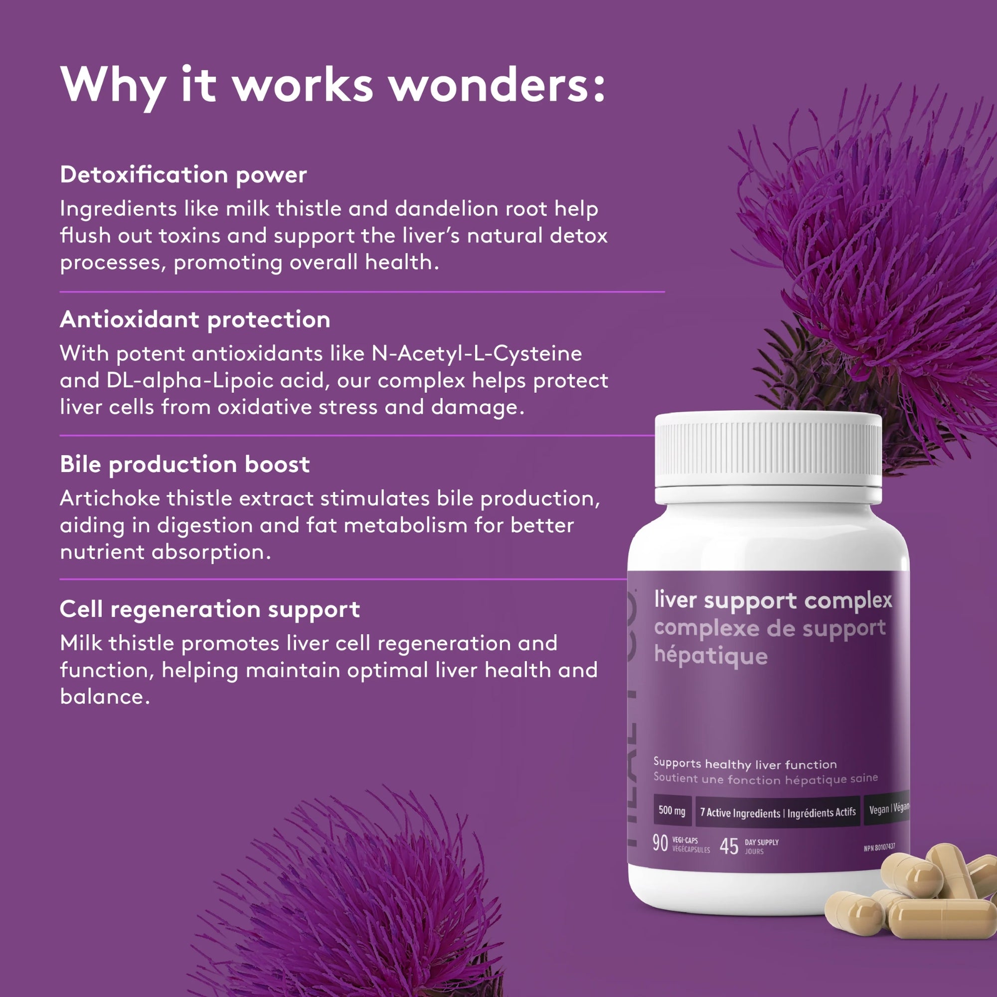 Liver Support Complex - 90 capsules
