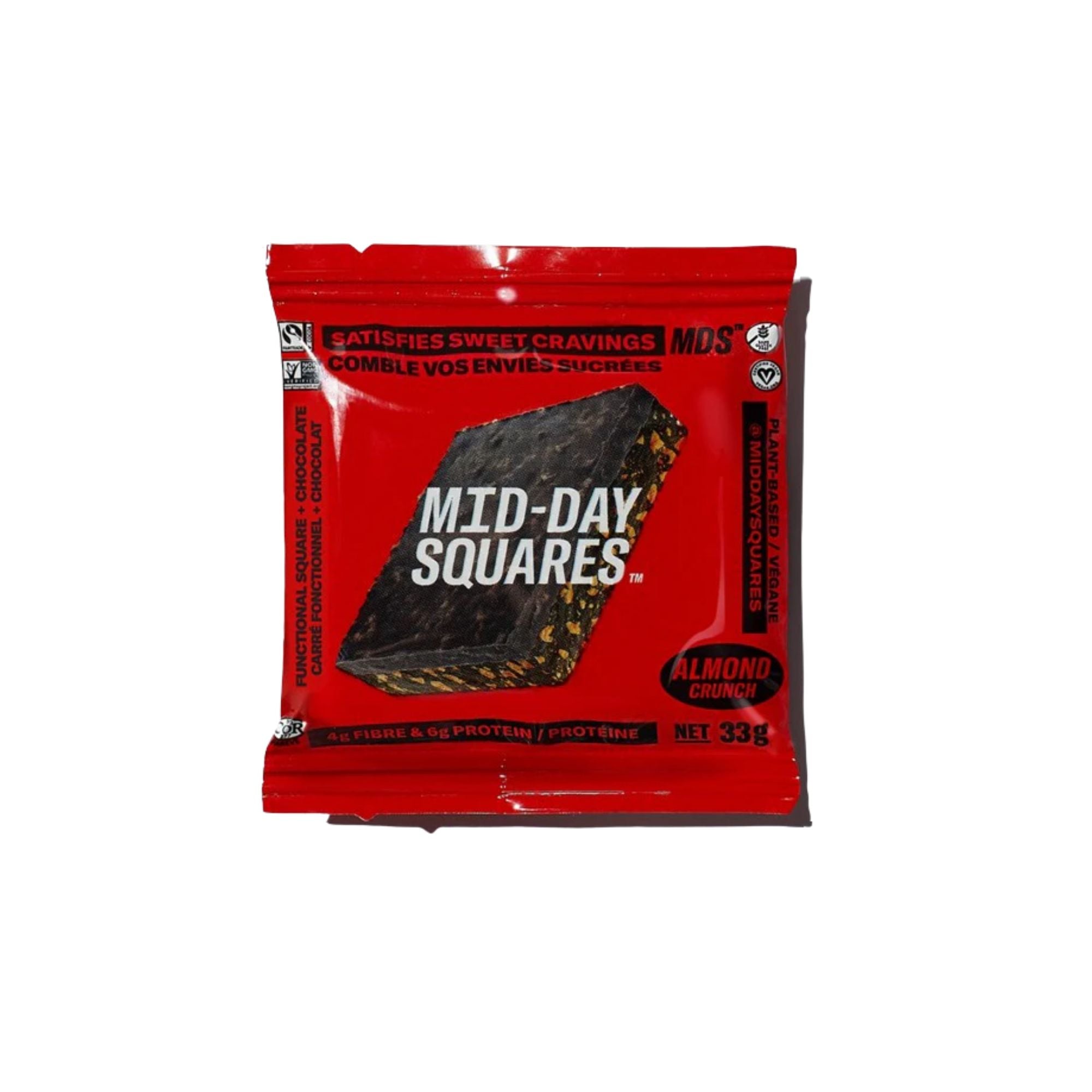 Mid-Day Squares Chocolate bars - 33g (12x)