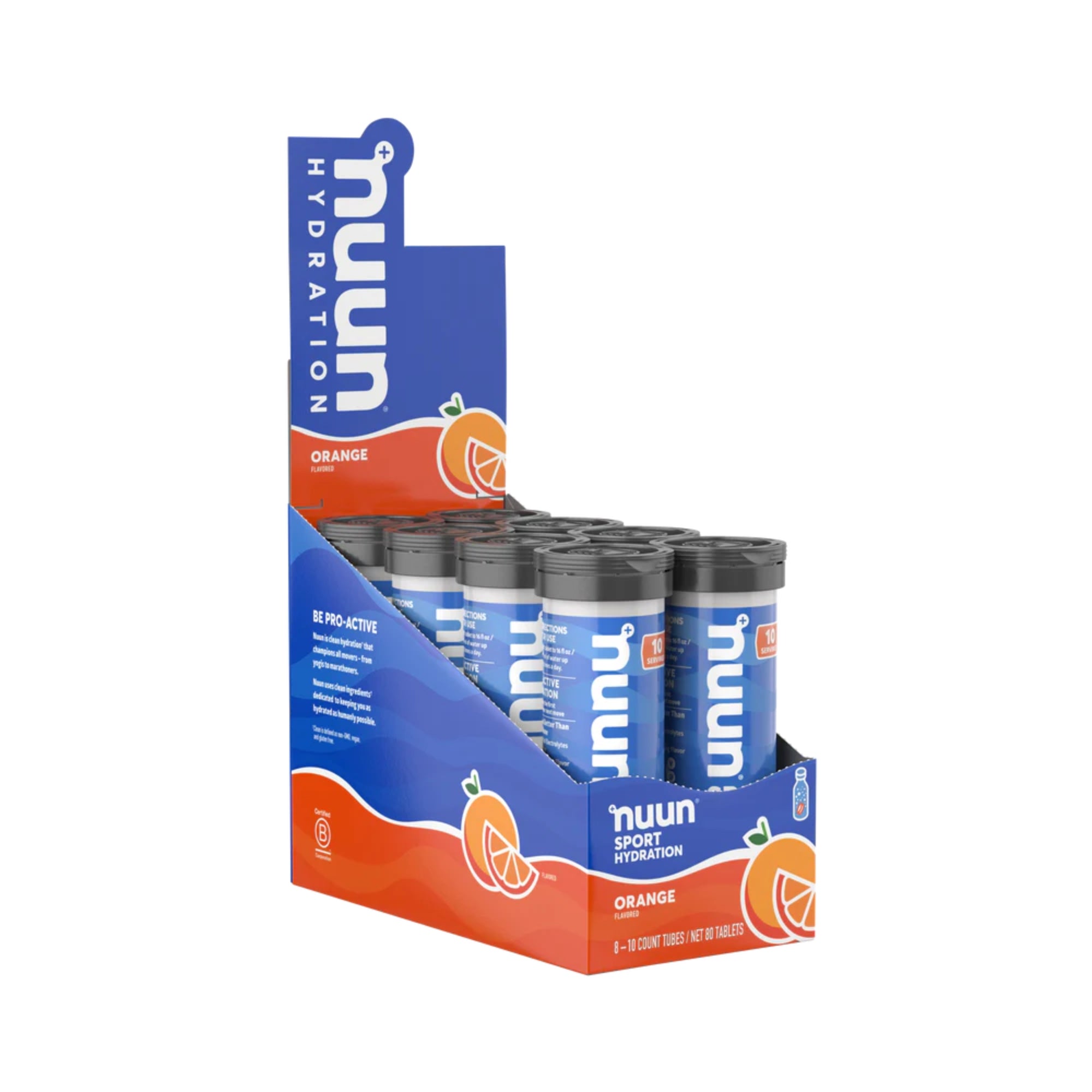 Nuun Sport Hydration, Effervescent Electrolyte Drink Tablets, 8-Pack