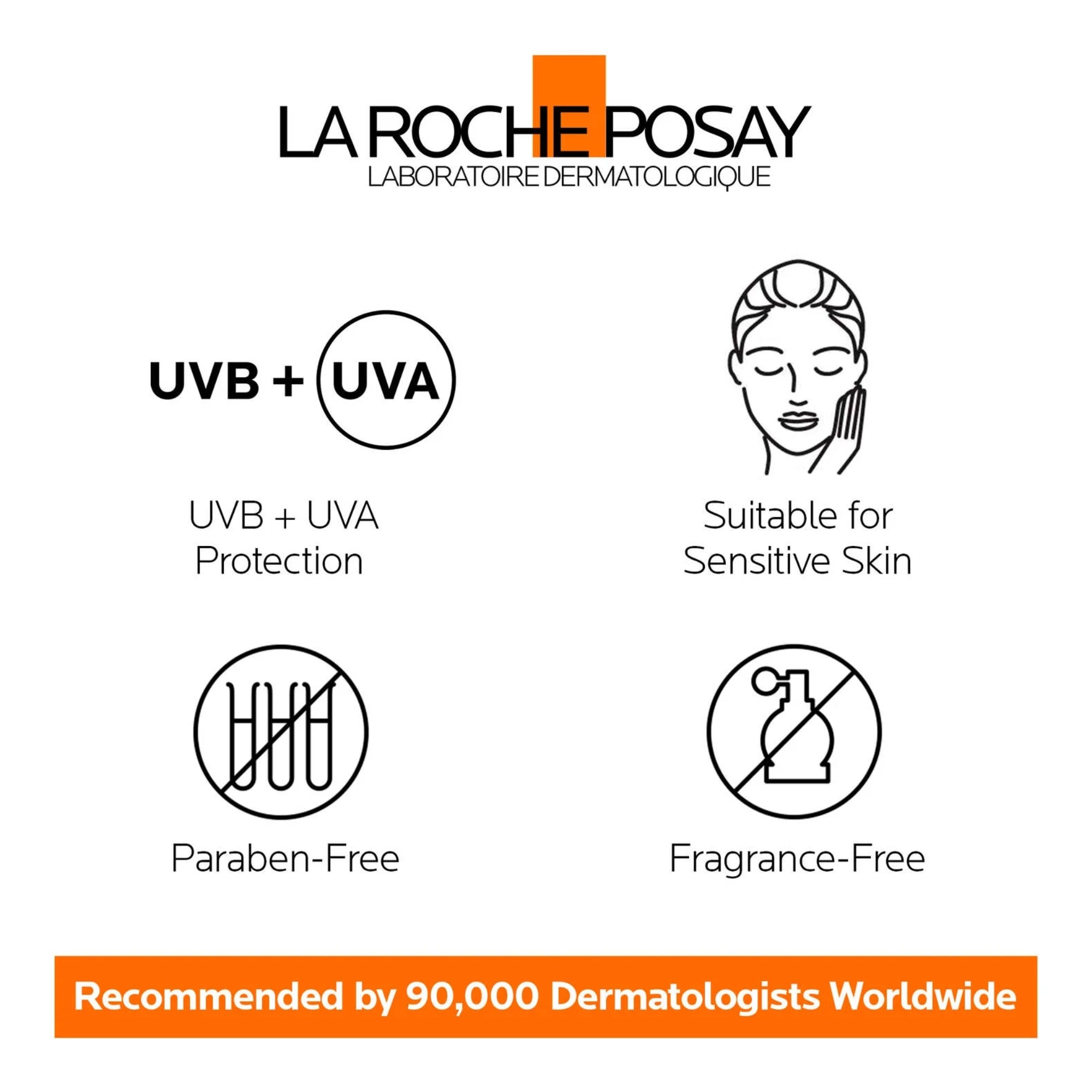 La Roche-Posay Sun Protection Anthelios Ultra-fluid Lotion SPF 50, 1.70 fl oz, 50 ml