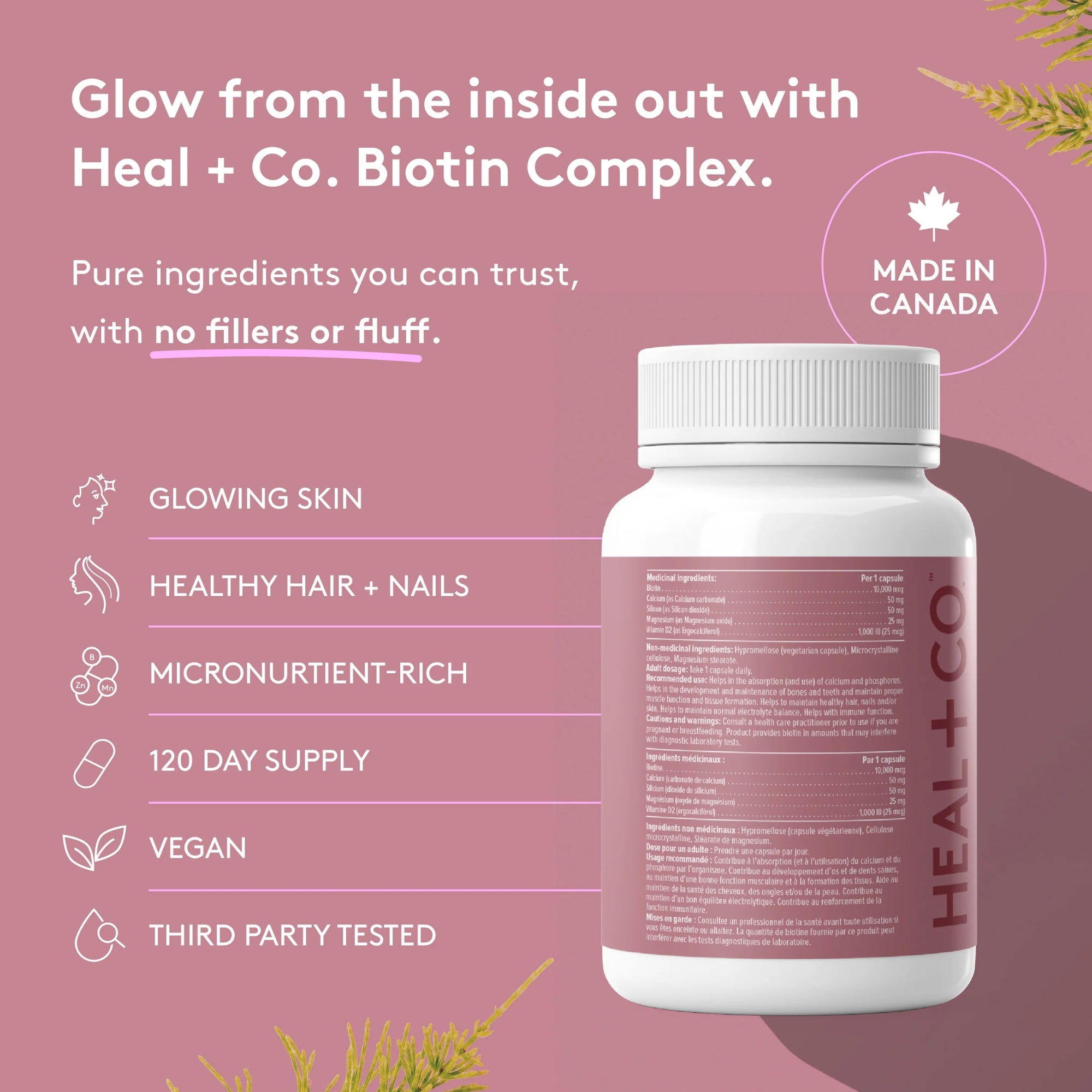 Biotin Complex 10000 mcg - 120 capsules