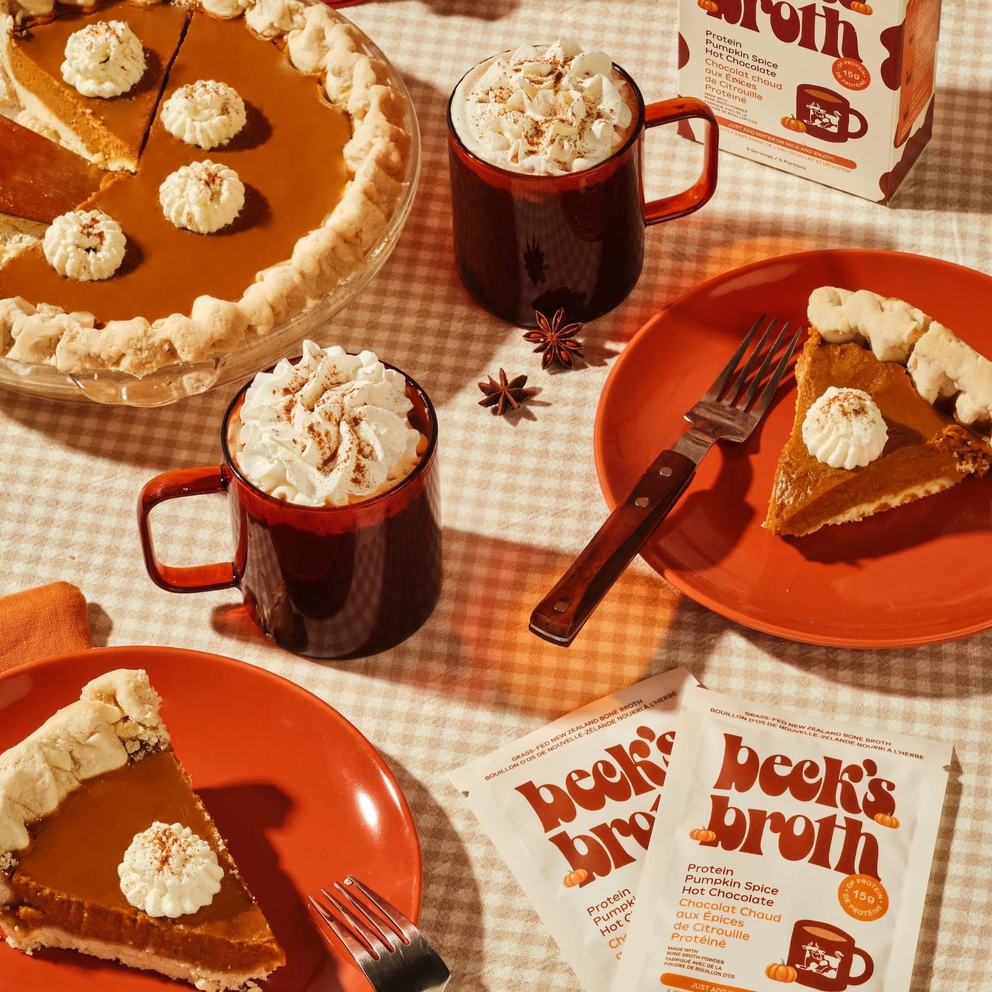 Protein Pumpkin Spice Hot Chocolate (12 Pack Carton)