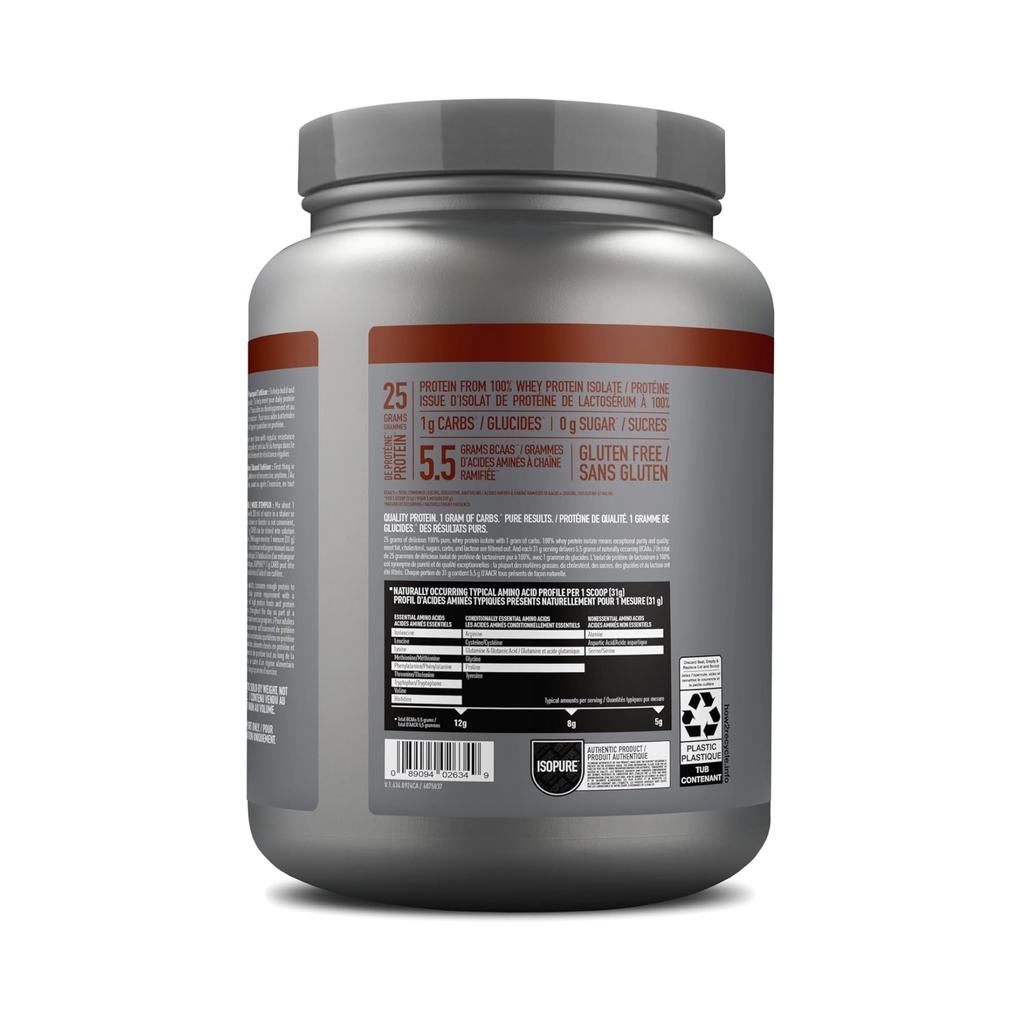 Isopure Zero Carb Protein Powder - 406 g