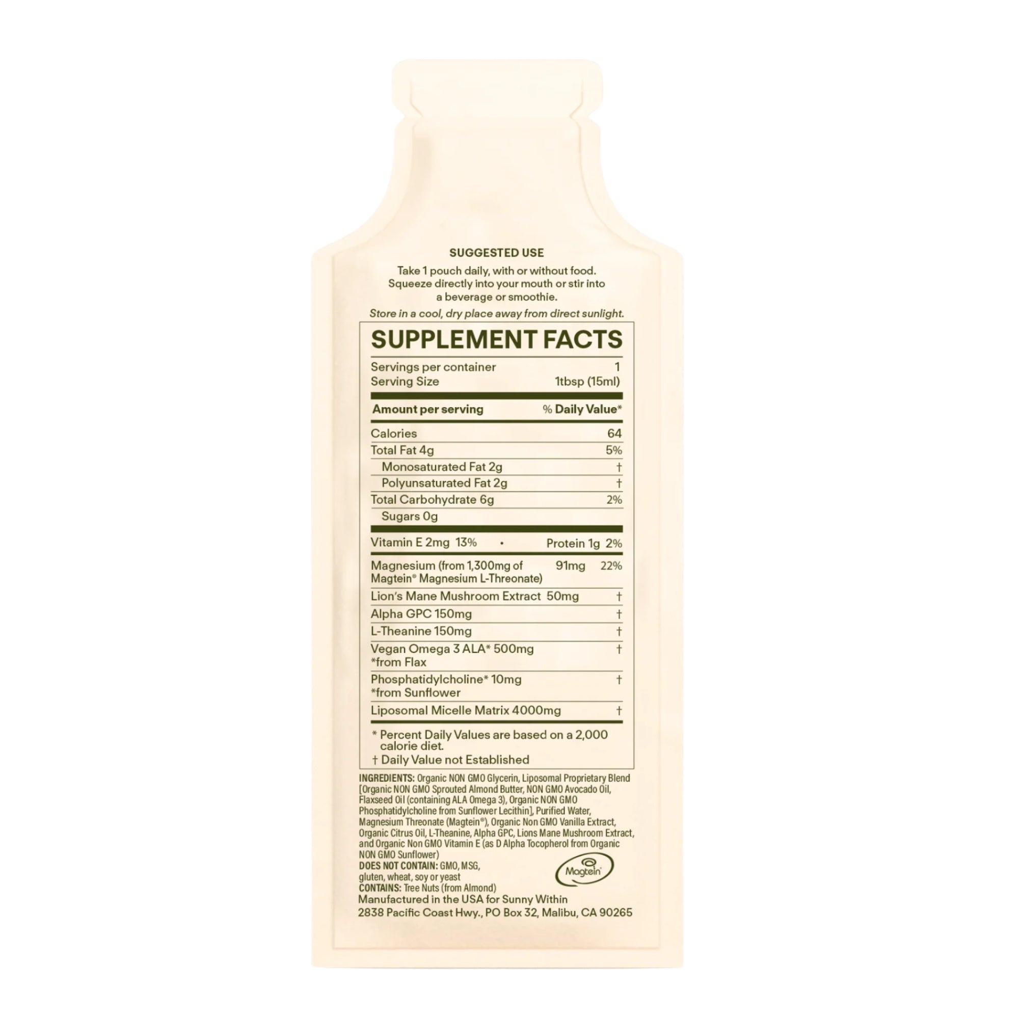 Cognitive - 30 Day Supply